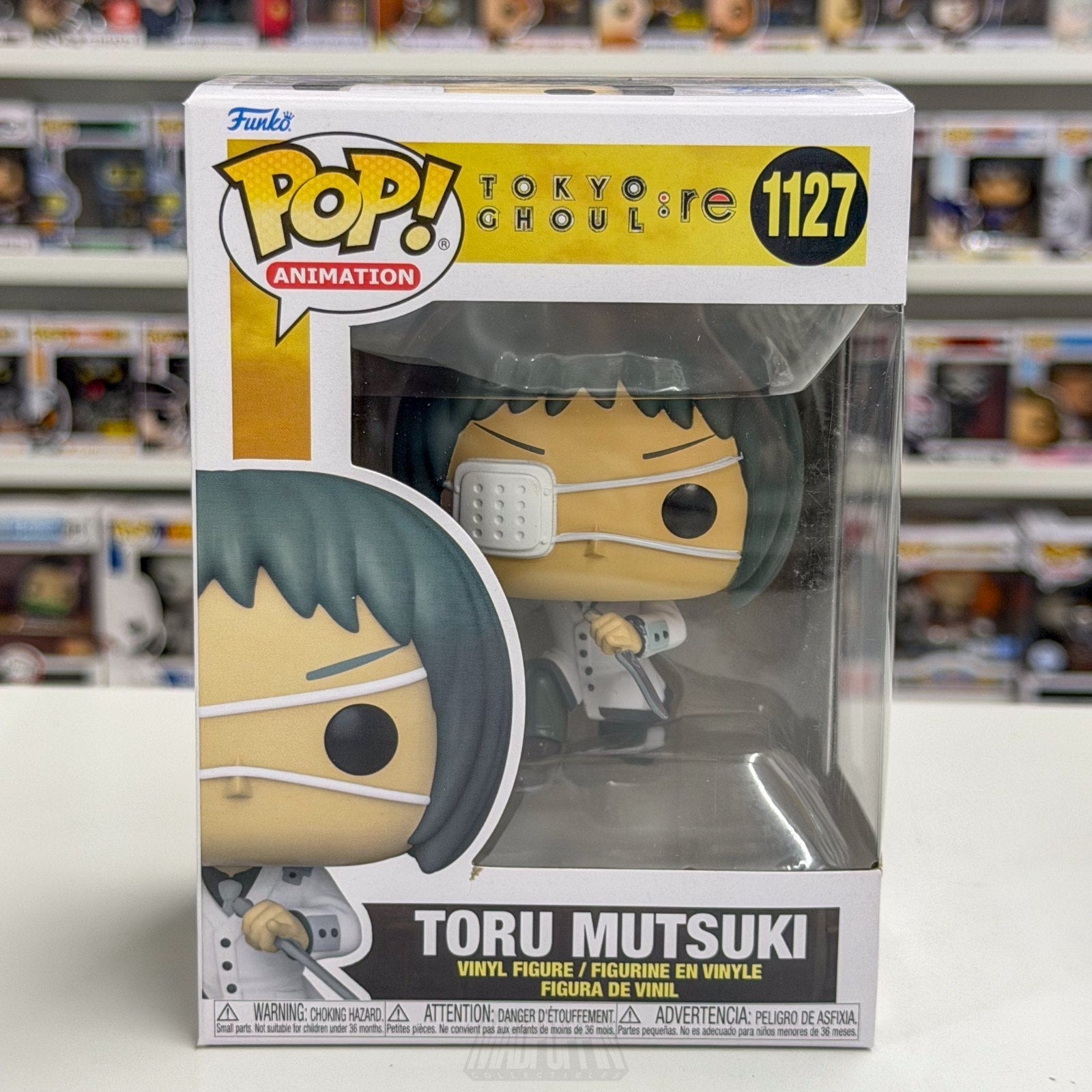 Funko Pop Anime Tokyo Ghoul:re Toru Mutsuki 1127 Japanese Manga Toy Vinyl Figure