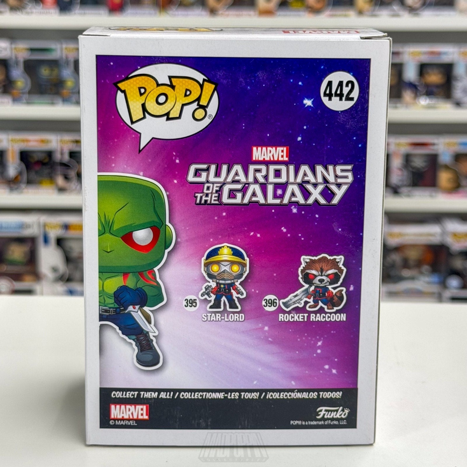 Funko Pop Marvel Guardians of the Galaxy Drax First Appearance 442 Vinyl Figure