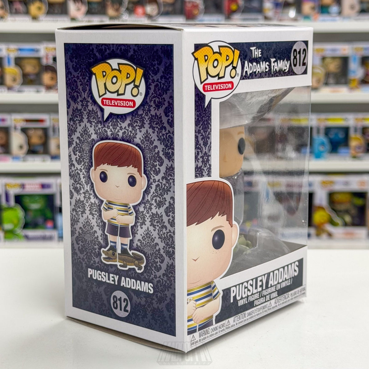 Funko Pop TV Addams Family Pugsley Addams 812 Comedy Horror Toy Vinyl Figure