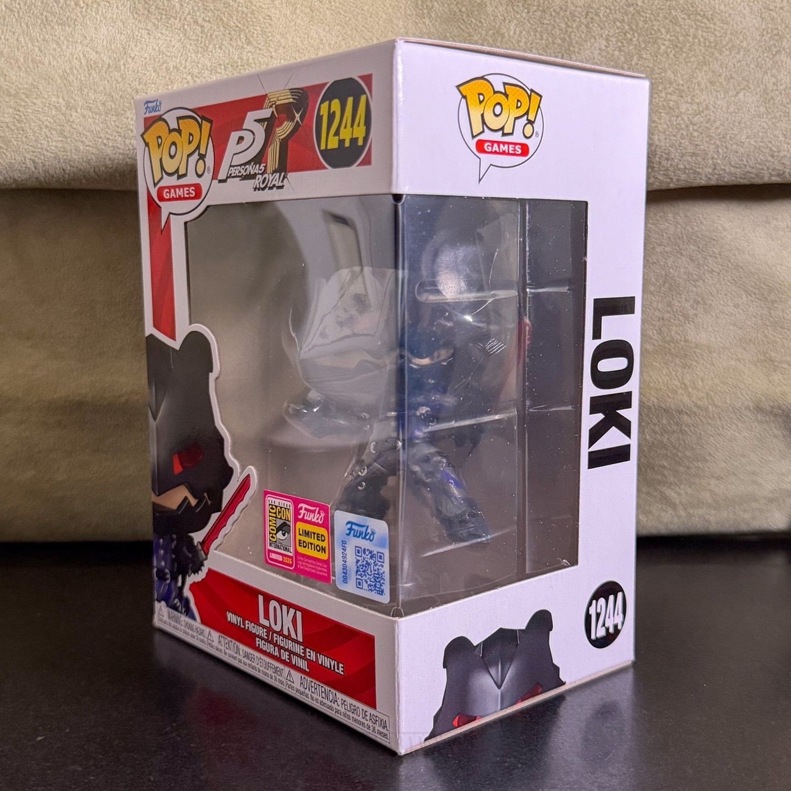 Funko Pop Games Persona 5 Loki 1244 SDCC 2026 Royal Video Toy Vinyl Figure
