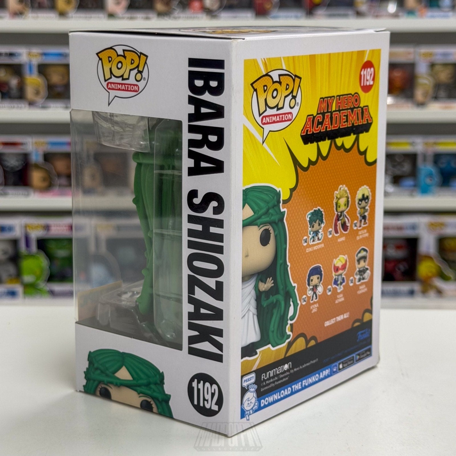 Funko Pop Anime My Hero Academia Ibara Shiozaki Hot Topic 1192 Manga Toy Figure