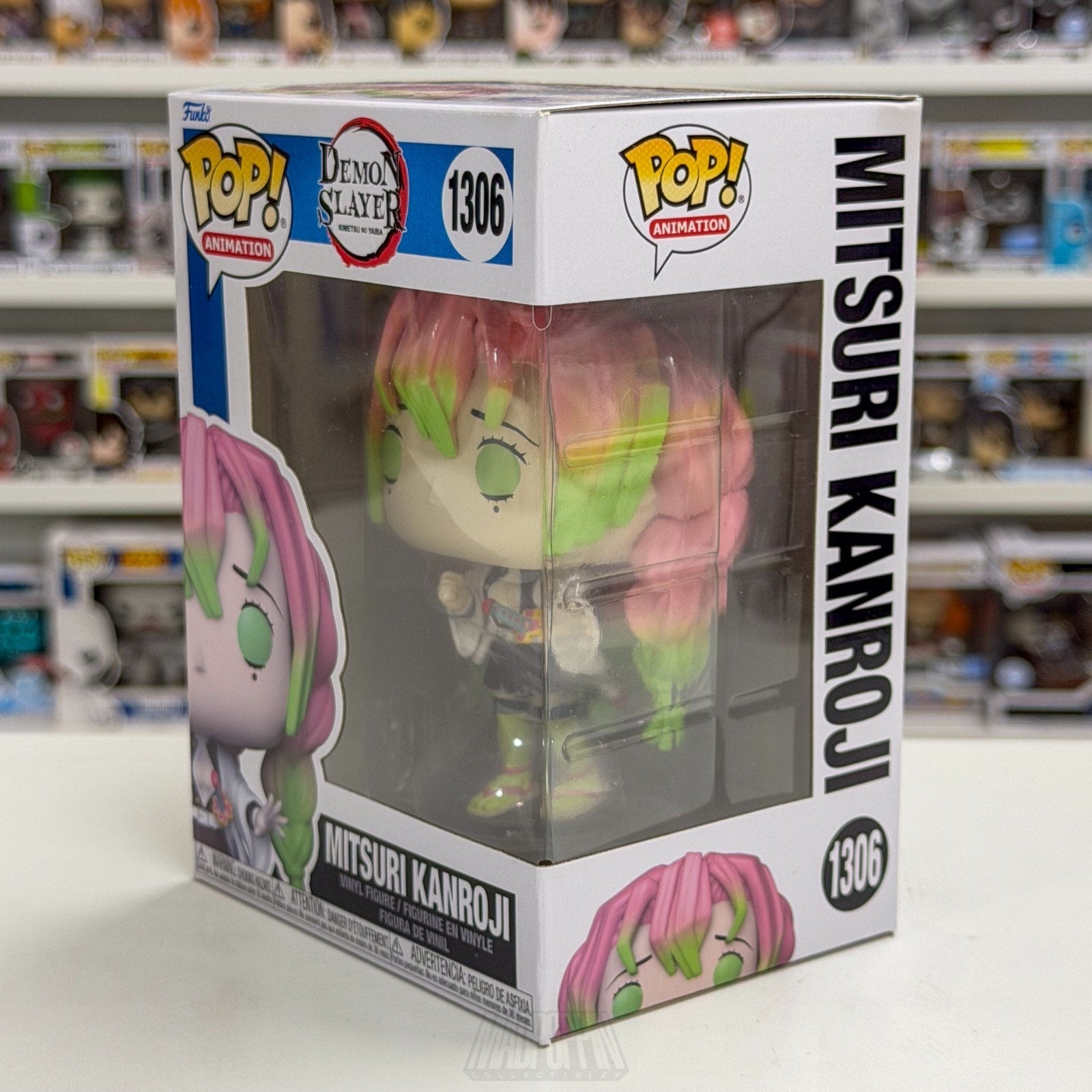 Funko Pop Anime Demon Slayer Mitsuri Kanroji 1306 Japanese Manga Vinyl Figure