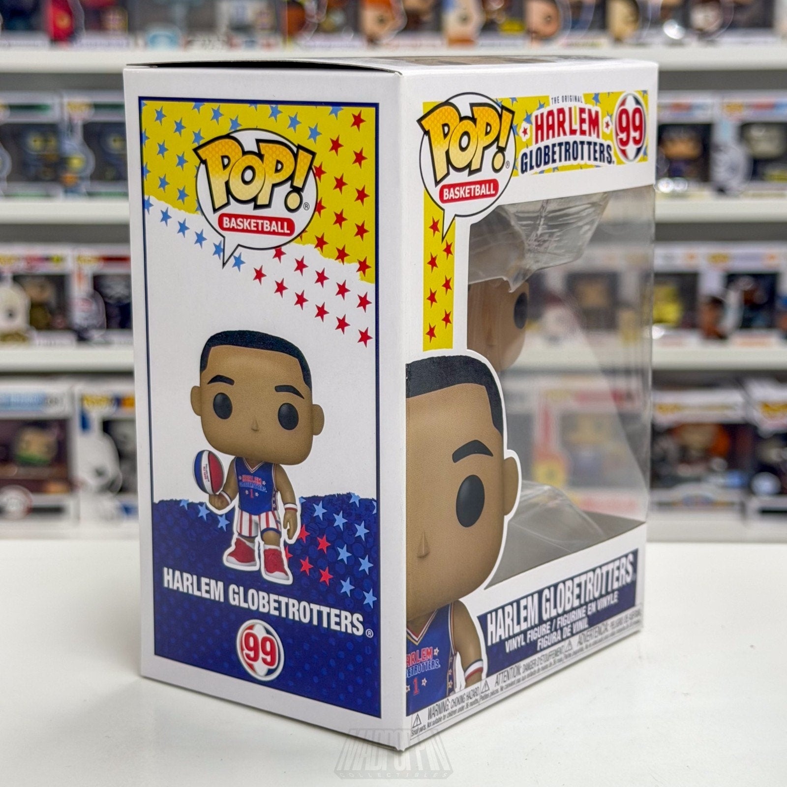 Funko Pop Basketball Harlem Globetrotters 99 Comedy Exhibition Toy Vinyl Figure