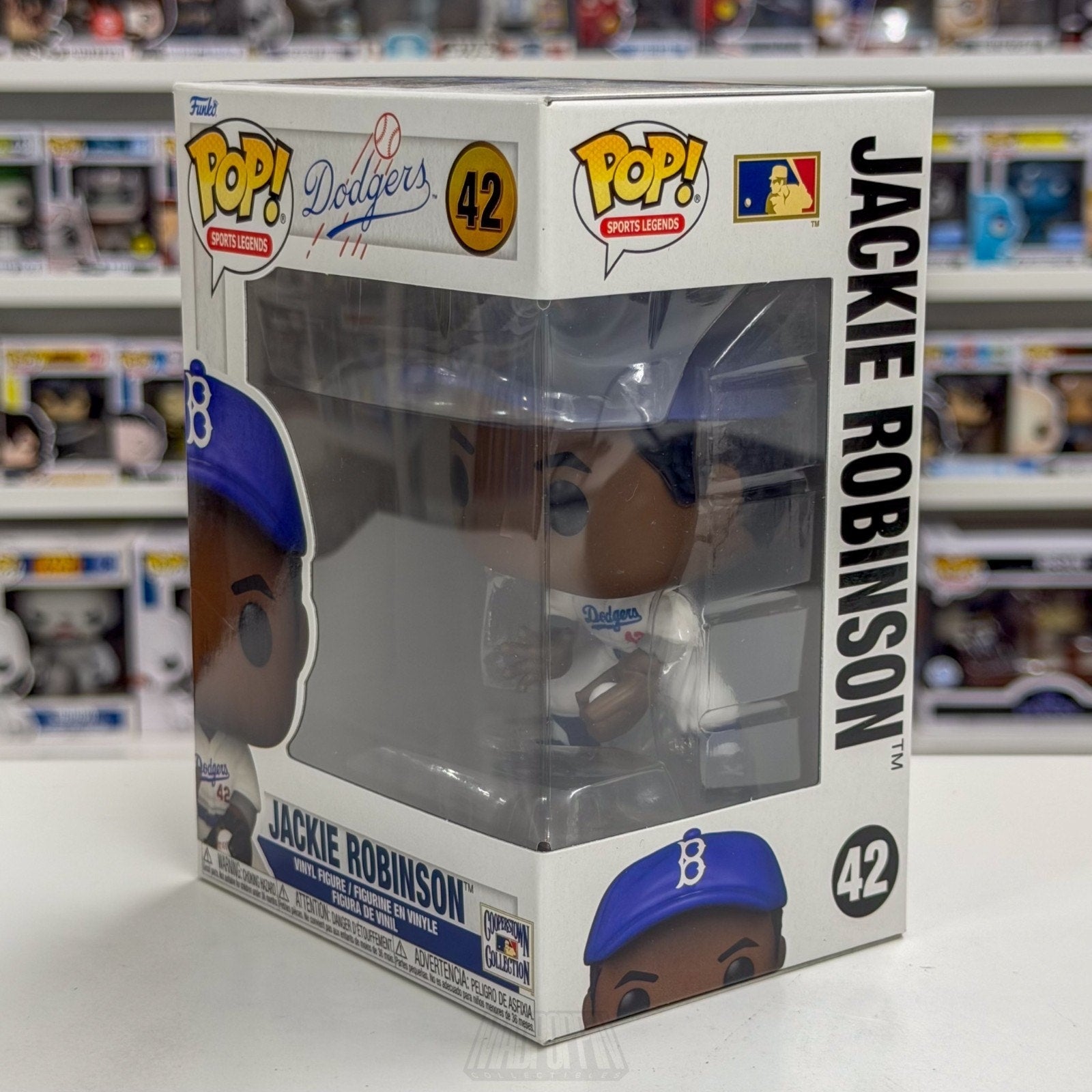 Funko Pop Sports Legends Baseball Brooklyn Dodgers Jackie Robinson 42 Toy Figure