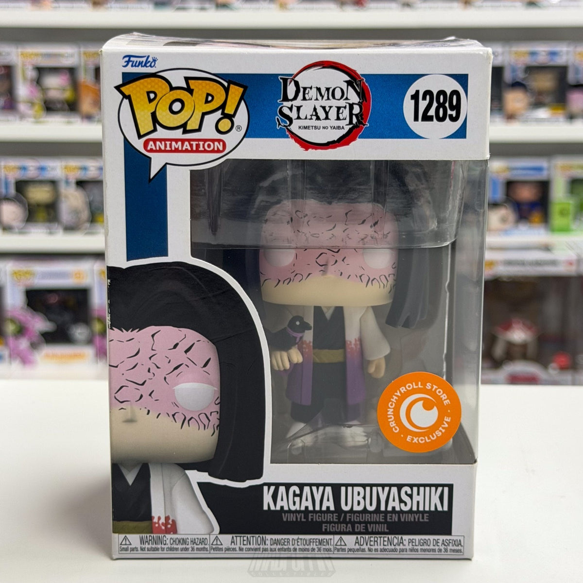 Funko Pop Anime Demon Slayer Kagaya Ubuyashiki Crunchyroll 1289 Toy Vinyl Figure