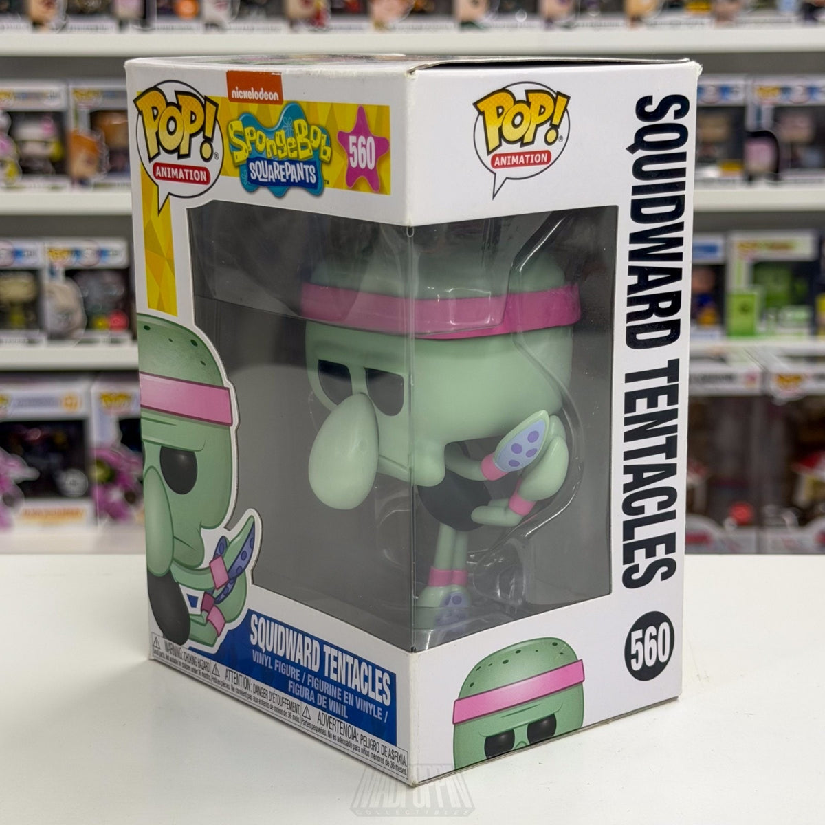Funko Pop Animation Spongebob Squarepants Squidward Tentacles 560 Vinyl Figure