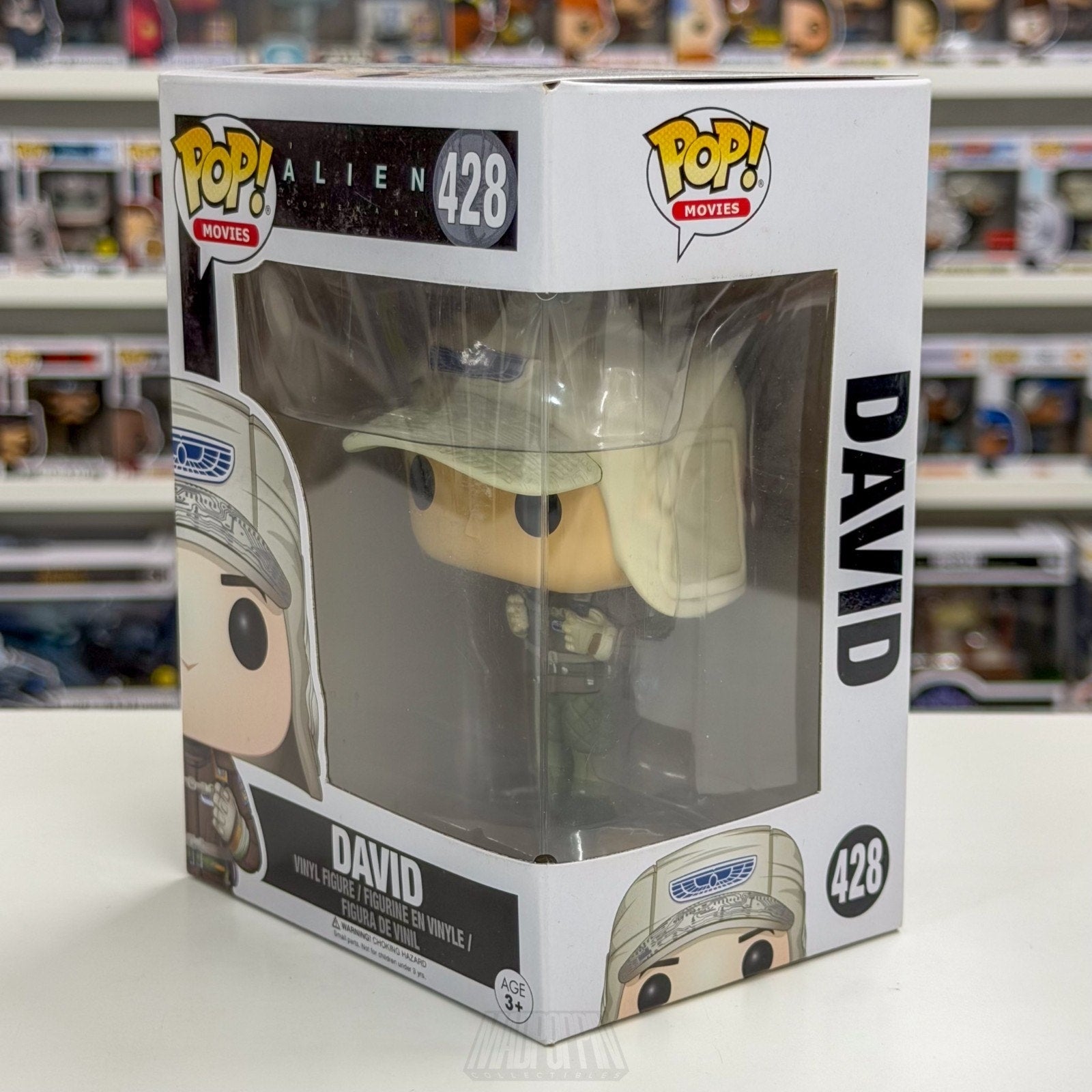 Funko Pop Movies Alien Covenant David 428 Android Sci-Fi Horror Toy Vinyl Figure