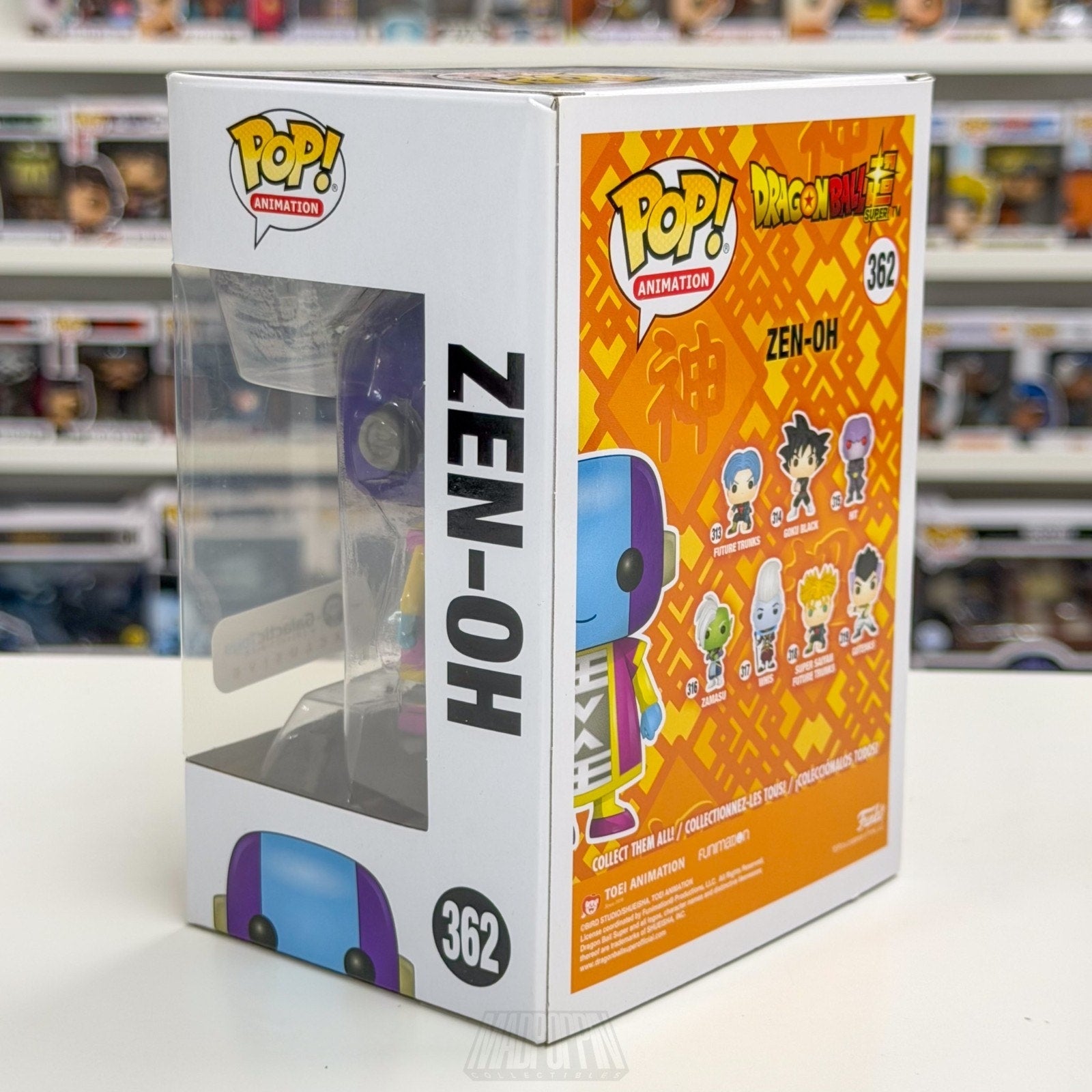 Funko Pop Anime Dragon Ball Zen-Oh Galactic Toys 362 Japanese Manga Vinyl Figure