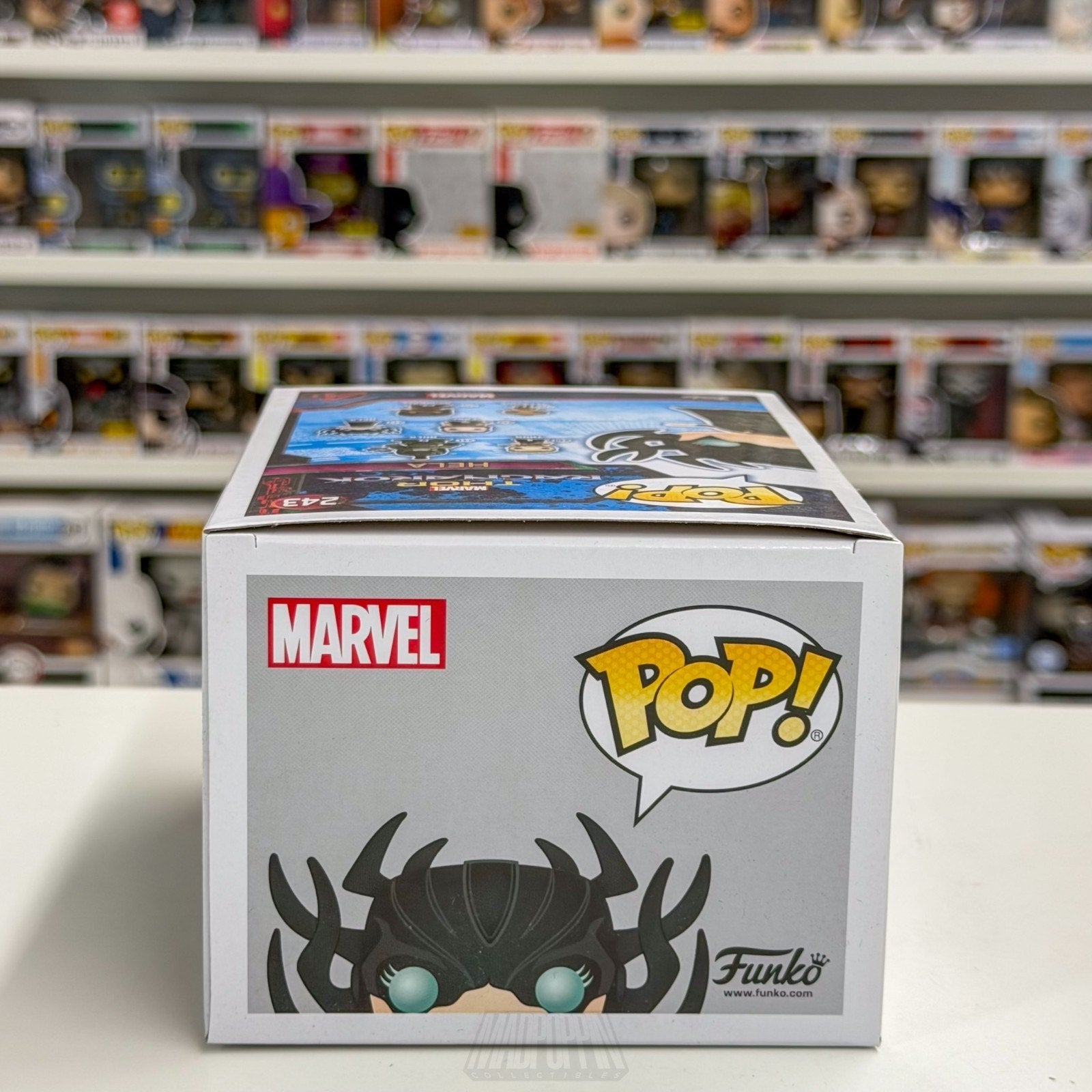 Funko Pop Marvel Thor Ragnarok Hela 243 Asgard Goddess of Death Toy Vinyl Figure