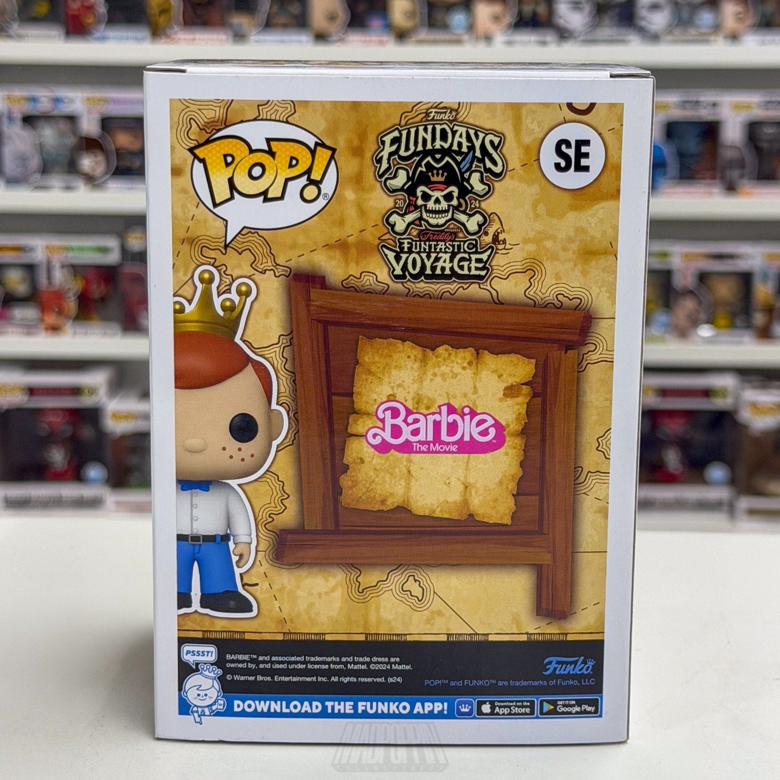Funko Pop Fundays Funtastic Voyage Freddy as Western Ken SE Barbie Vinyl Figure