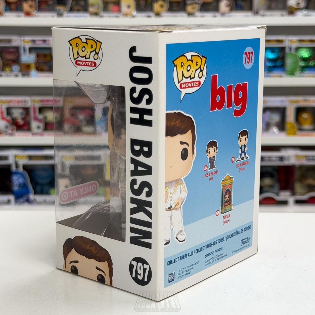 Funko Pop Movies Big Josh Baskin White Tuxedo Target Exclusive 797 Vinyl Figure