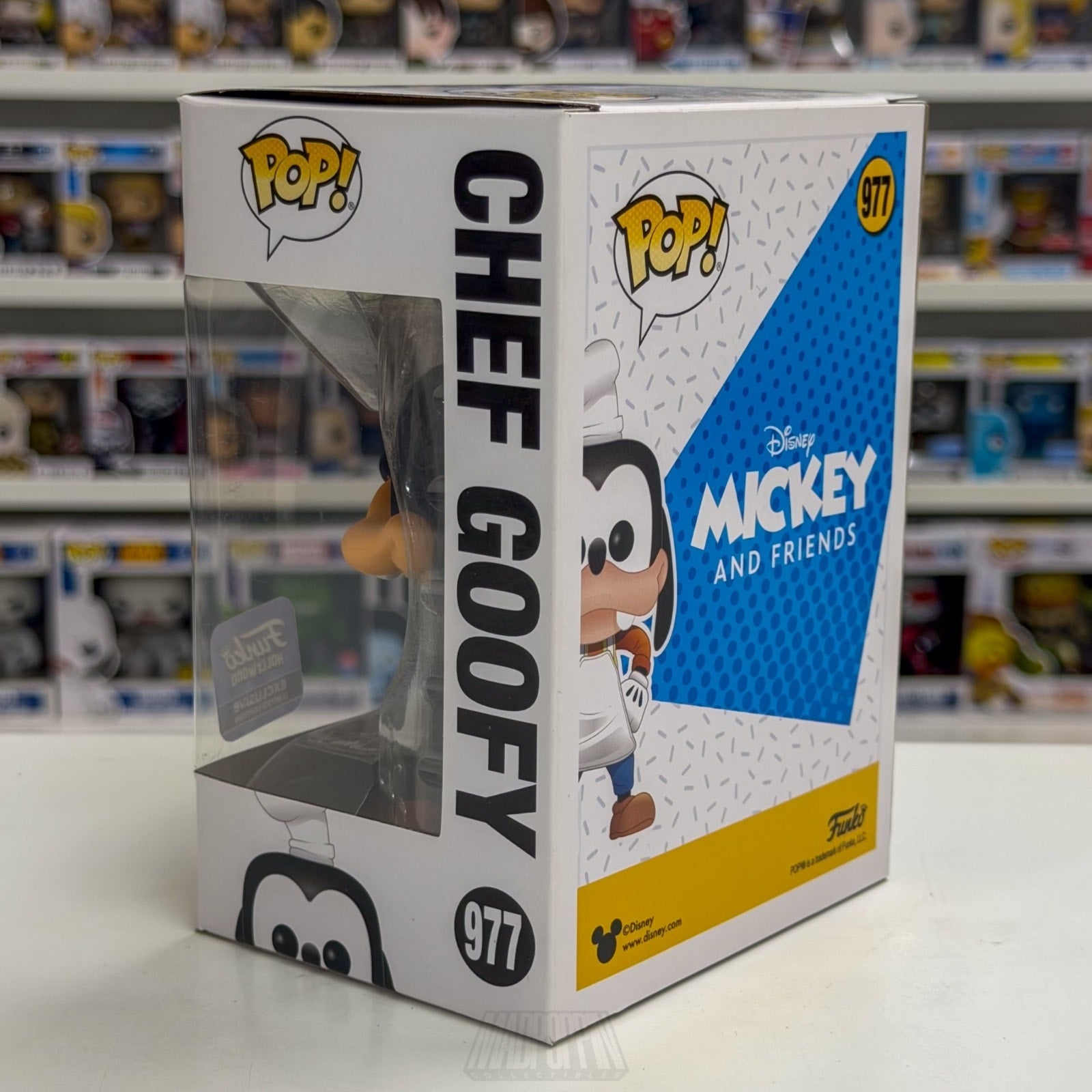 Funko Pop Disney Mickey Friends Chef Goofy Hollywood Exclusive 977 Vinyl Figure