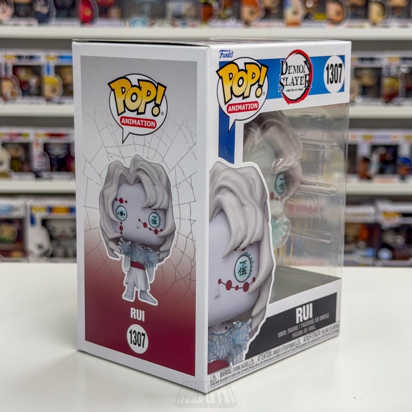 Funko Pop Anime Demon Slayer Rui Ayaki 1307 Japanese Manga Toy Vinyl Figure