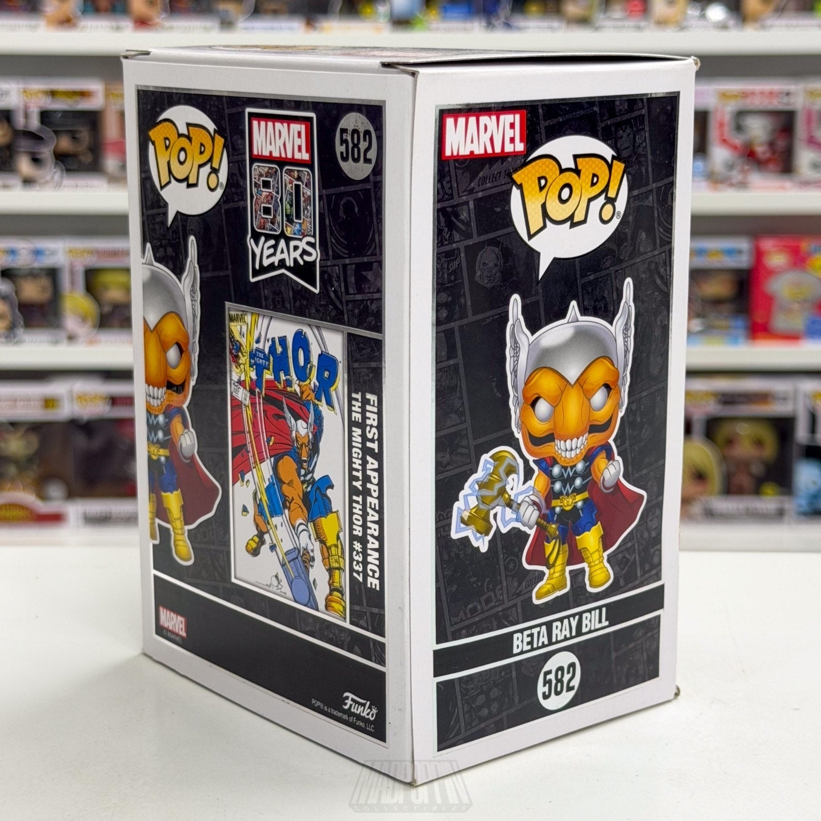 Funko Pop Marvel 80 Years Beta Ray Bill 582 Korbinite Alien Thor Vinyl Figure