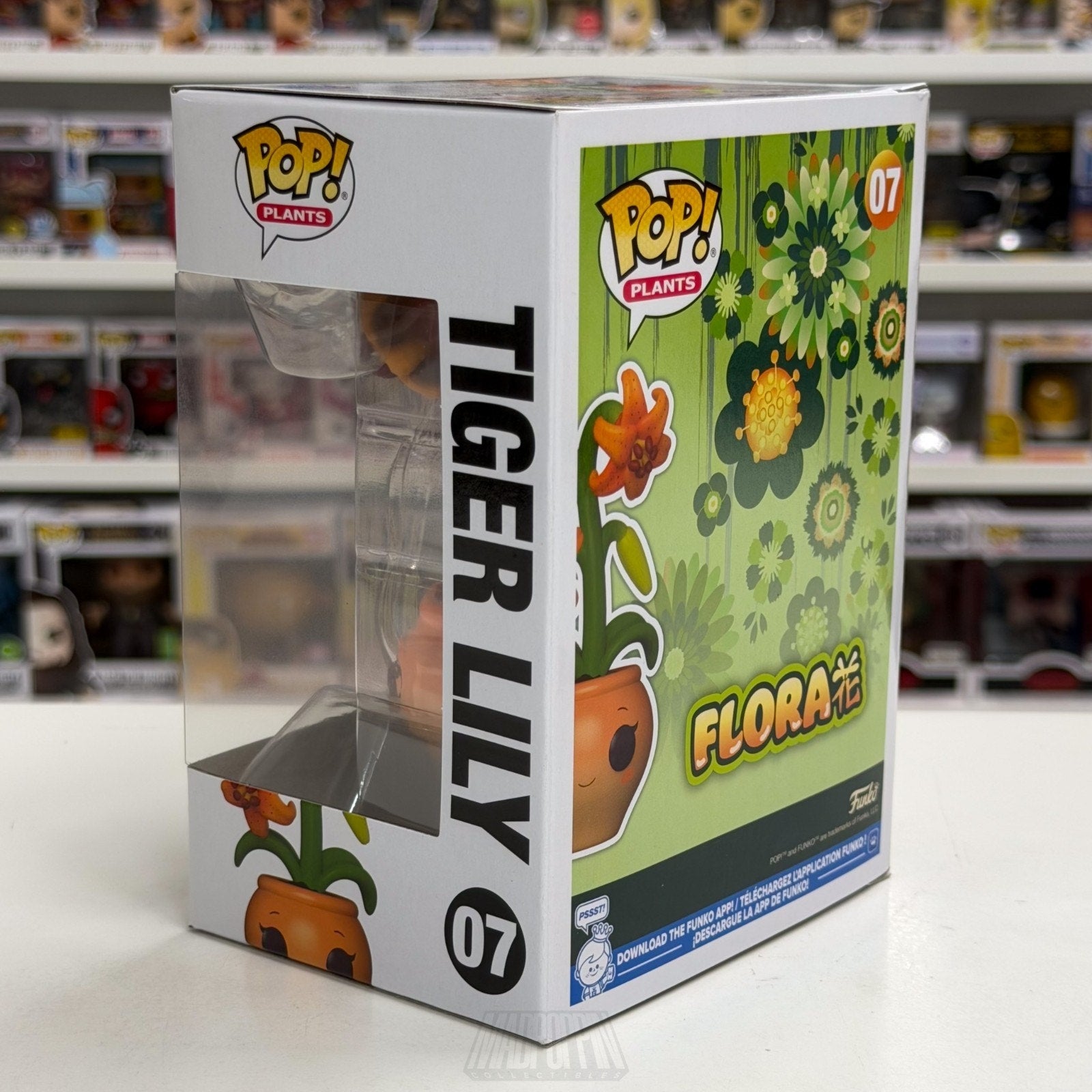Funko Pop Plants Flora Tiger Lily 07 Mystery w/Card Fundays 2026 Vinyl Figure