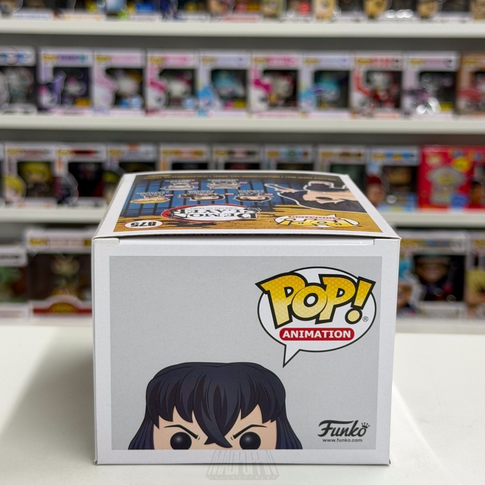 Funko Pop Anime Demon Slayer Inosuke Hashibira Flocked Chase Chalice 875 Figure