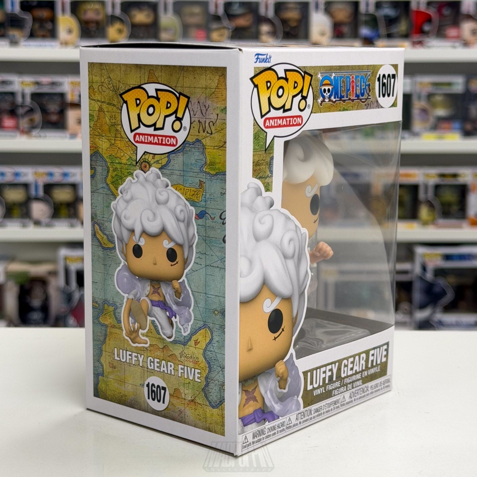 Funko Pop Anime One Piece Luffy Gear Five 1607 Japanese Manga Toy Vinyl Figure
