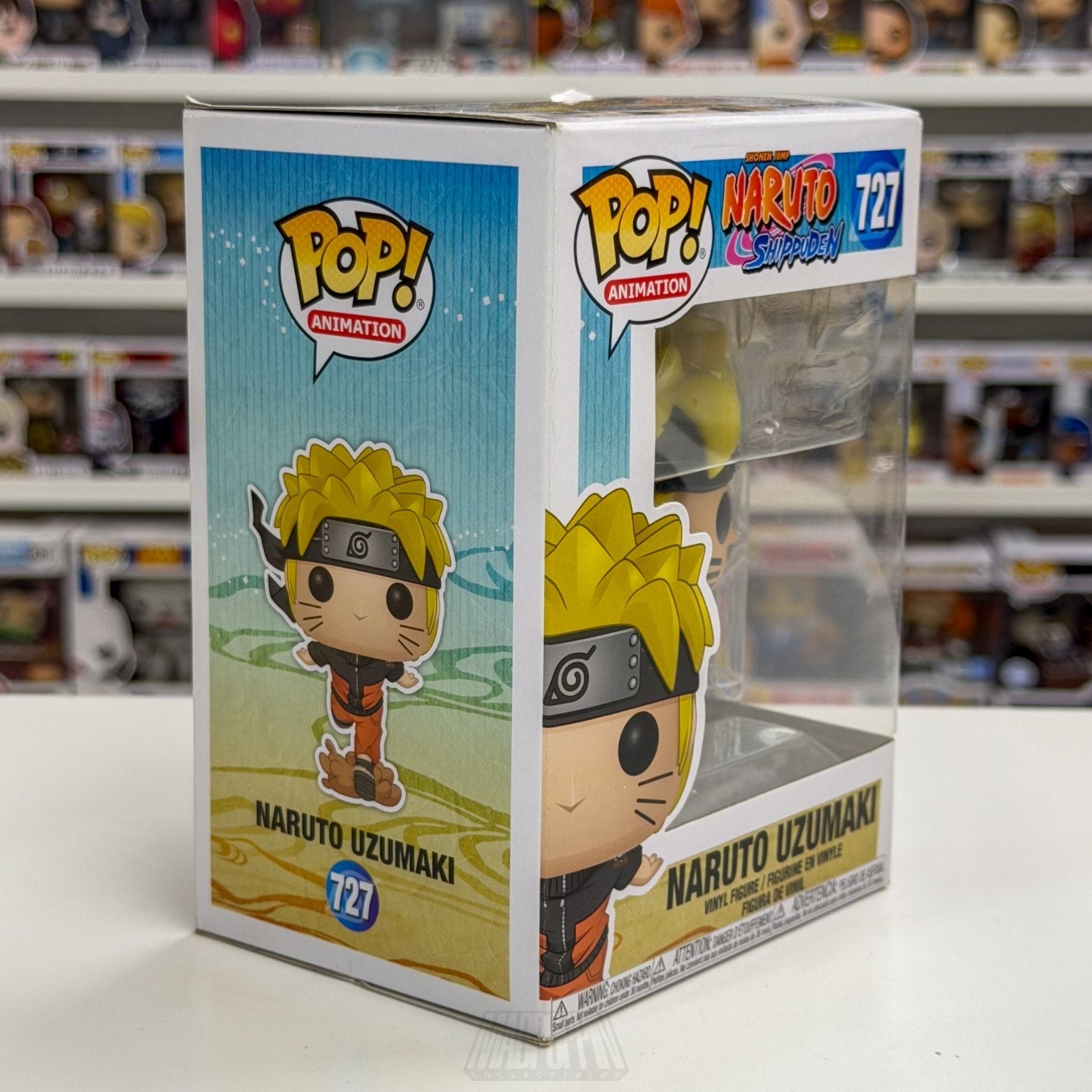 Funko Pop Anime Shippuden Naruto Uzumaki Running 727 Japanese Manga Vinyl Figure