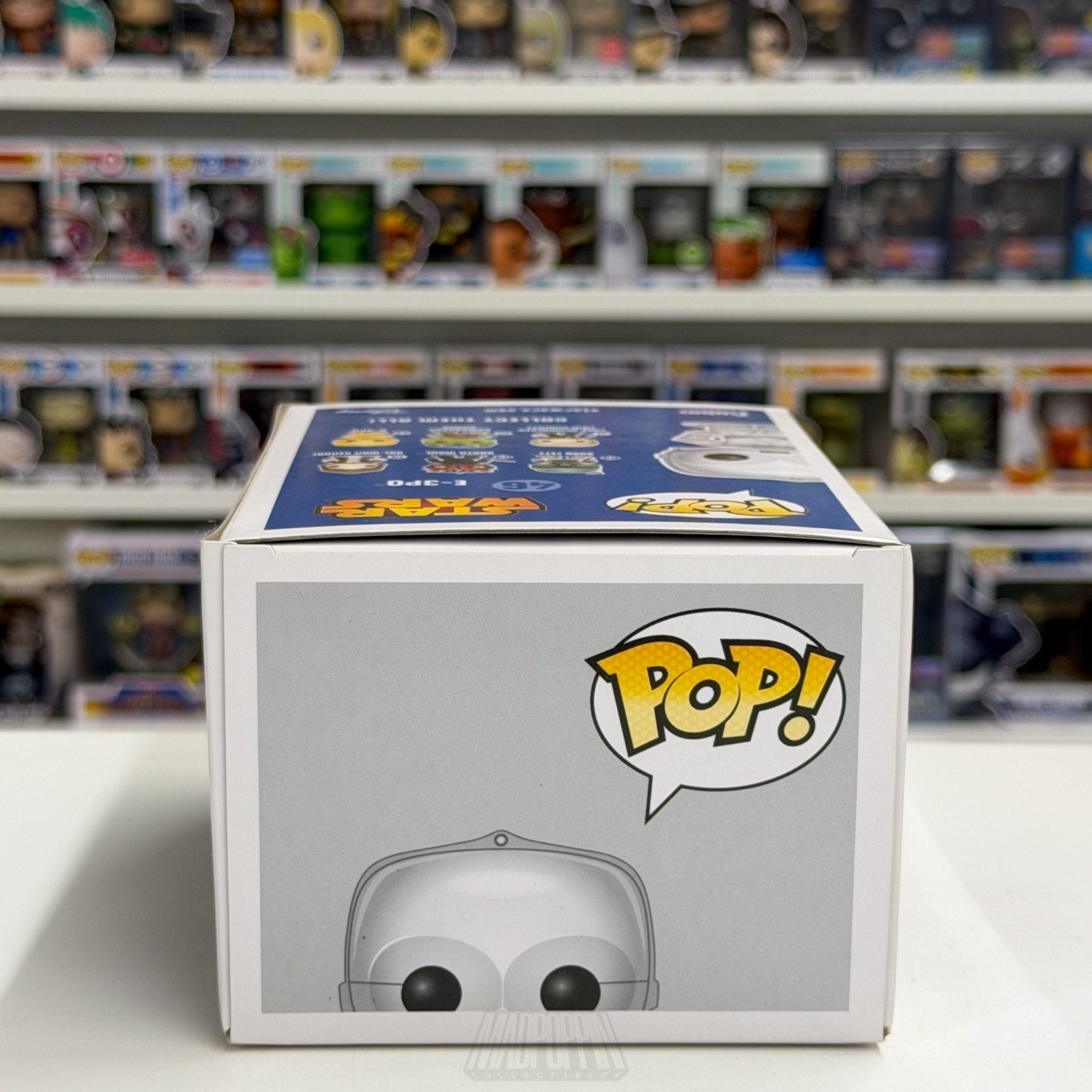 Funko Pop Star Wars E-3PO Chrome Celebration Exclusive Blue Box 46 Vinyl Figure