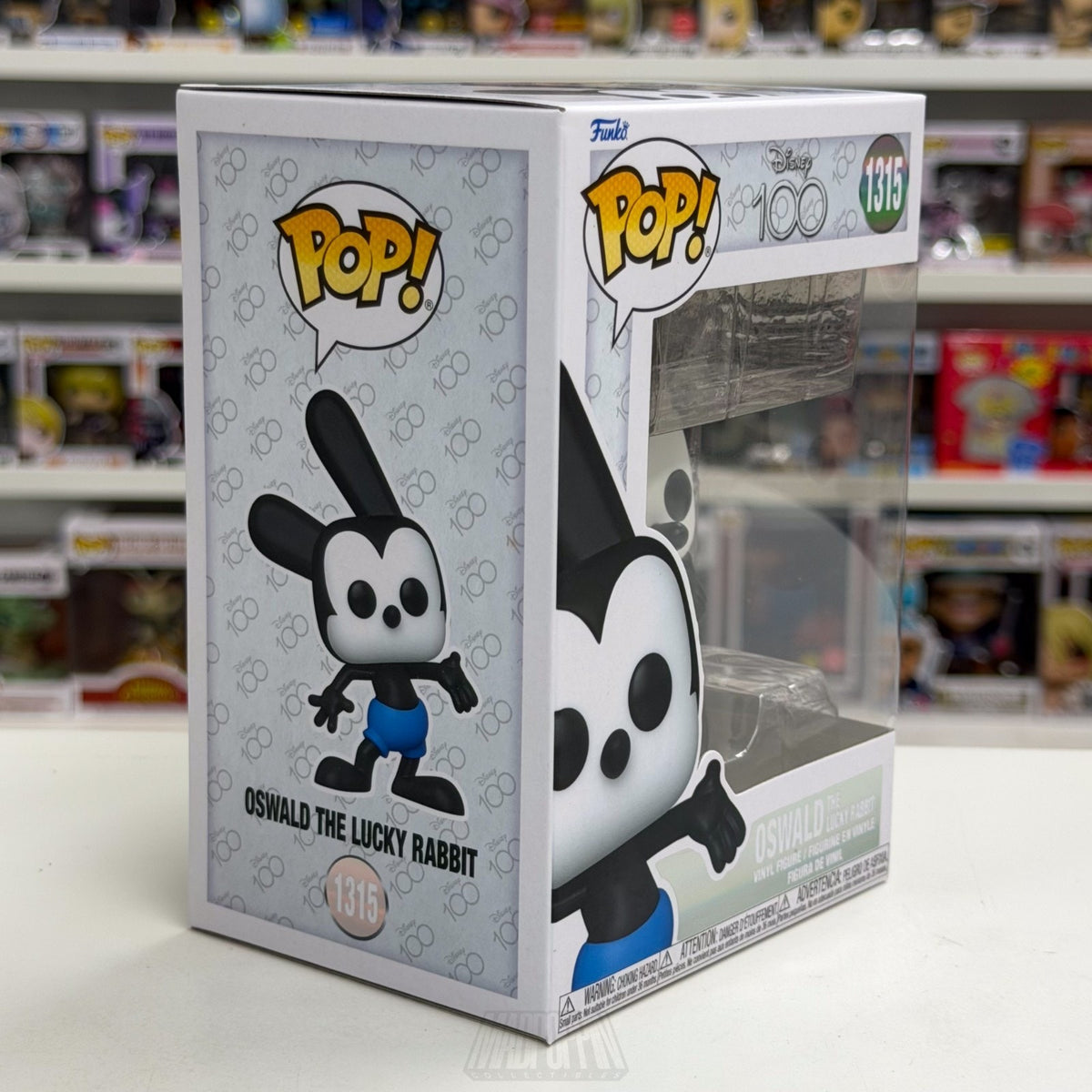 Funko Pop Disney 100 Oswald the Lucky Rabbit 1315 Ozzie Animation Vinyl Figure