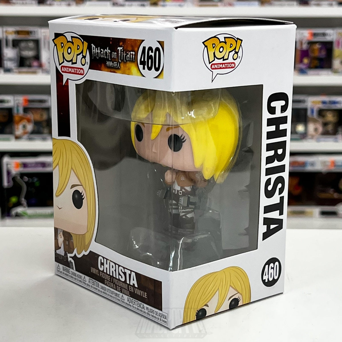 Funko Pop Anime Attack on Titan Christa Lenz 460 Animation Manga Vinyl Figure