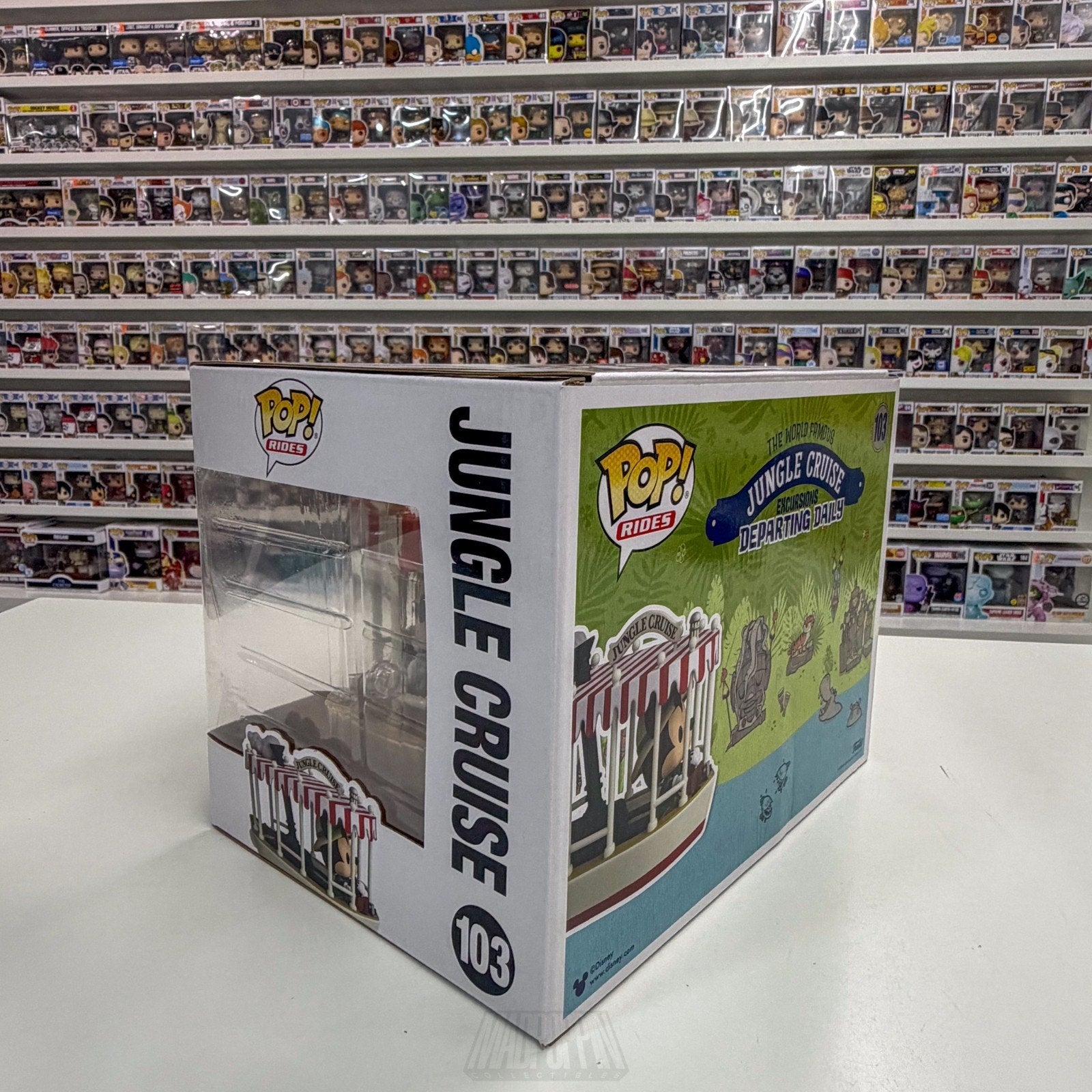 Funko Pop Rides Disney Jungle Cruise Mickey Mouse 103 Park Attraction Toy Figure
