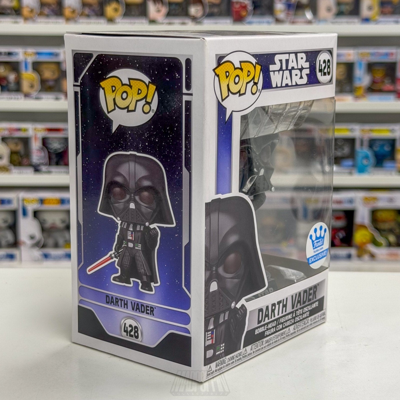 Funko Pop Star Wars Darth Vader Fist Pose Force Choke 428 Sith Jedi Vinyl Figure