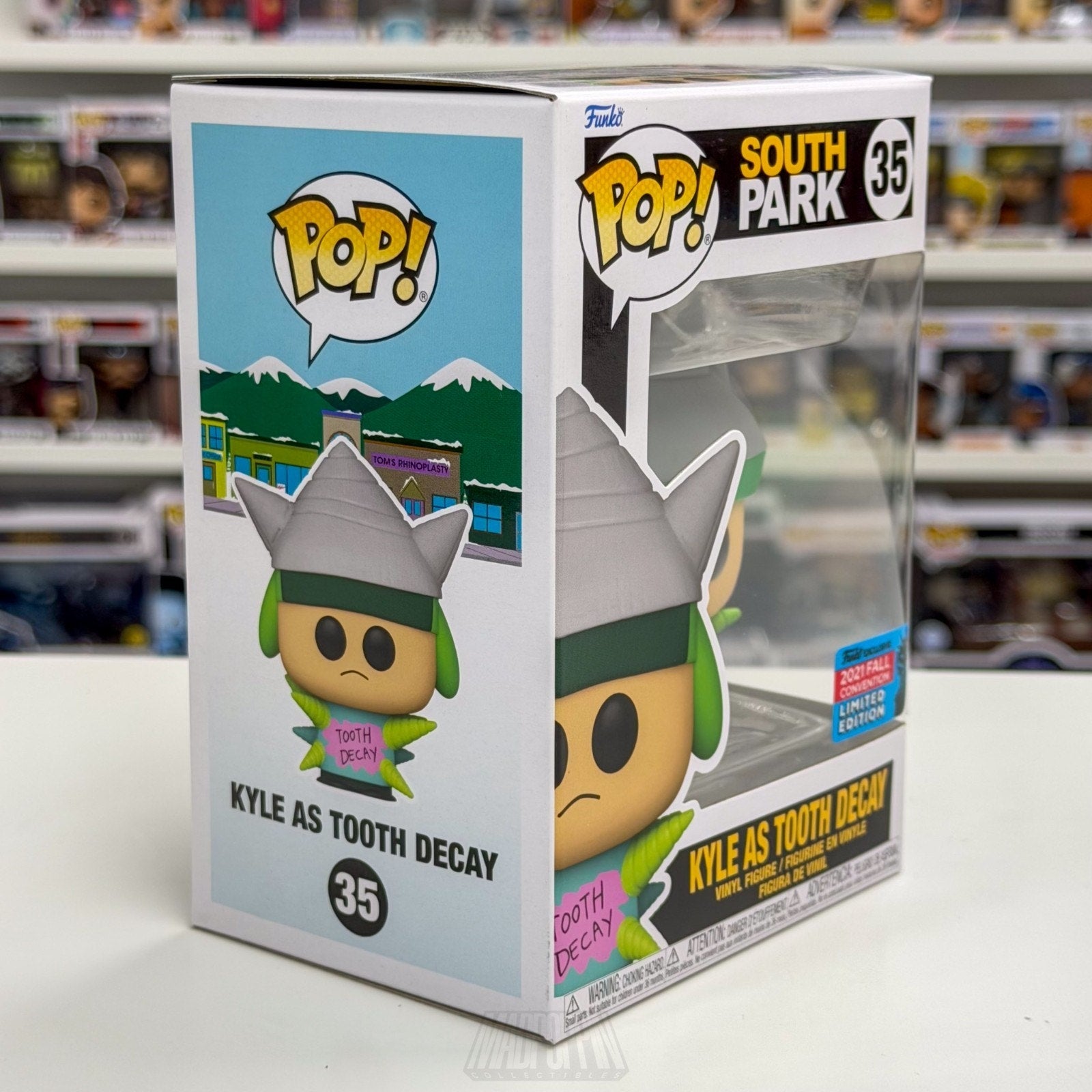 Funko Pop Animation South Park Kyle Broflovski Tooth Decay NYCC 35 Vinyl Figure