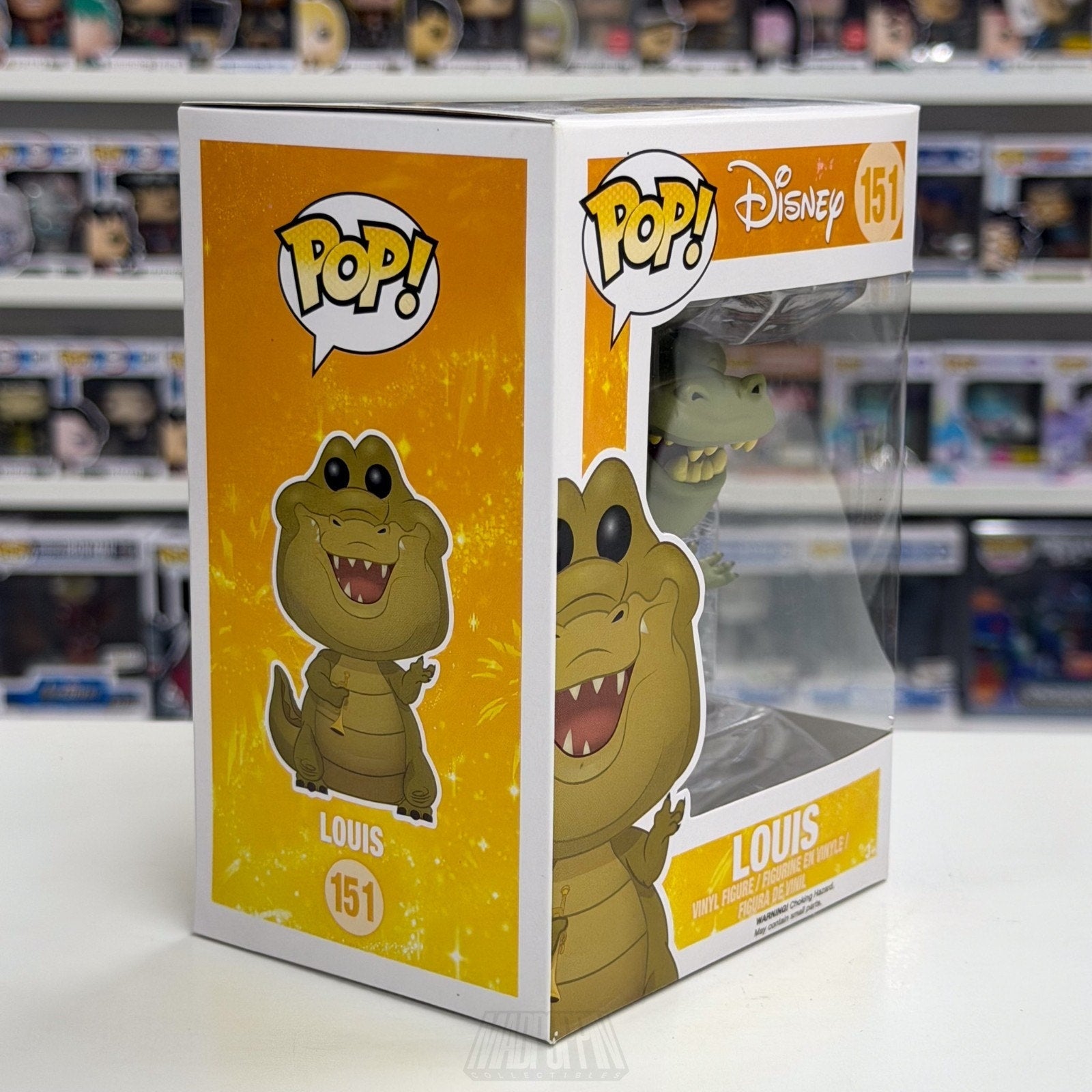 Funko Pop Disney The Princess & the Frog Louis 151 Alligator Tiana Vinyl Figure