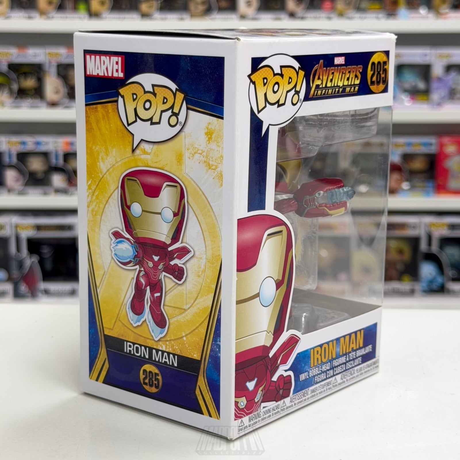 Funko Pop Marvel Avengers Infinity War Iron Man Flying 285 Hero Toy Vinyl Figure