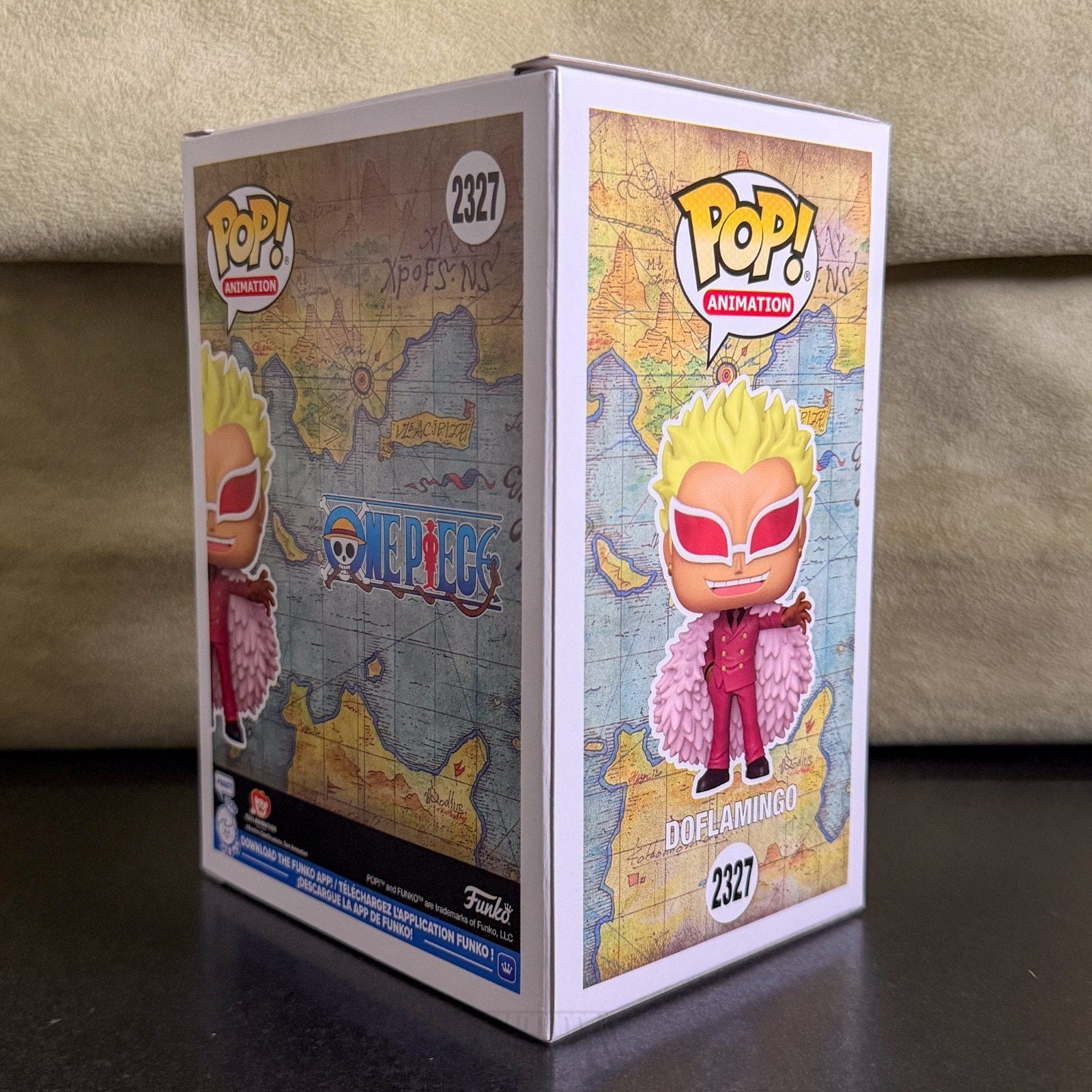 Funko Pop Anime One Piece Doflamingo Flocked 2327 SDCC 2026 Official Toy Figure