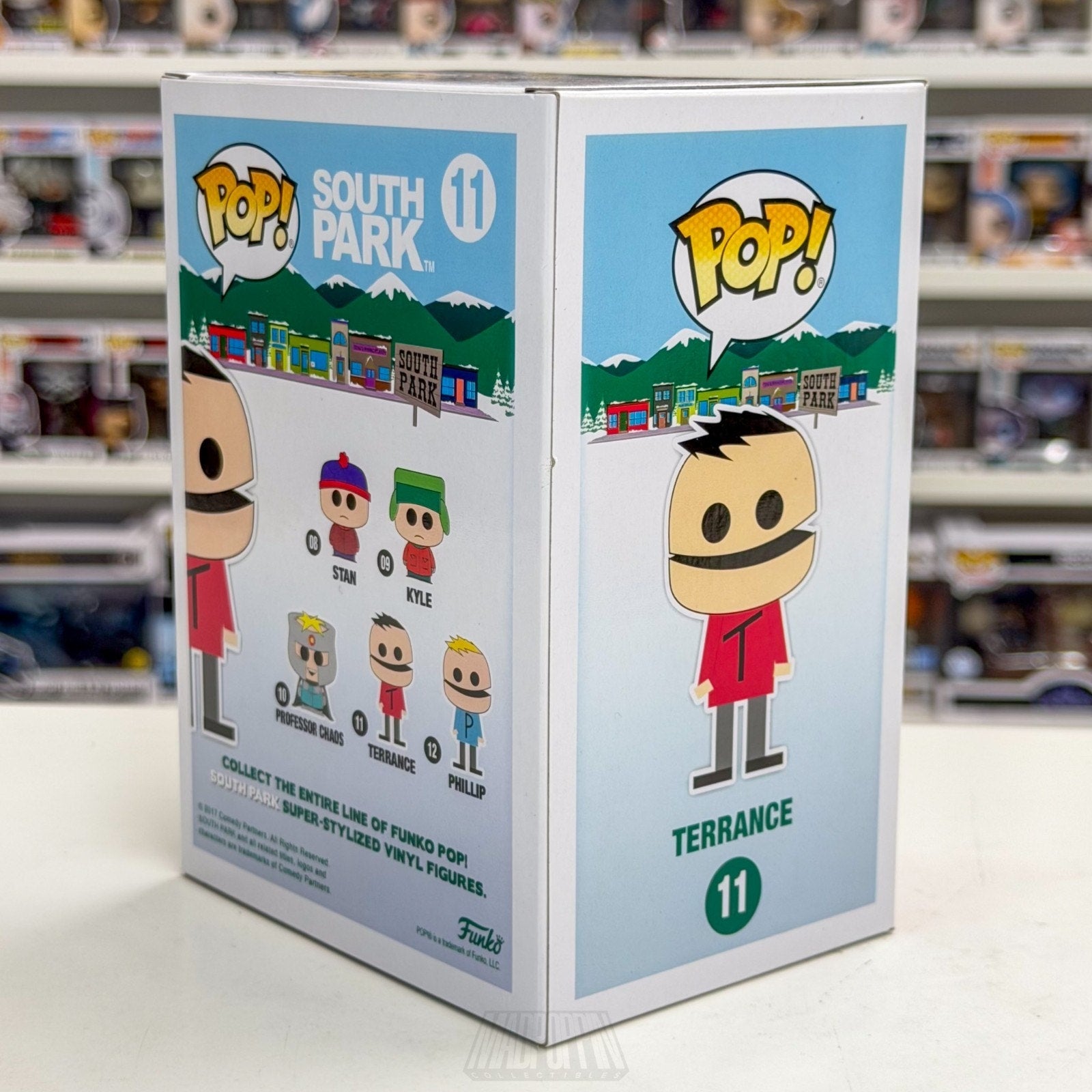 Funko Pop TV South Park Terrance 11 Animation Comedy Central Sitcom Vinyl Figure