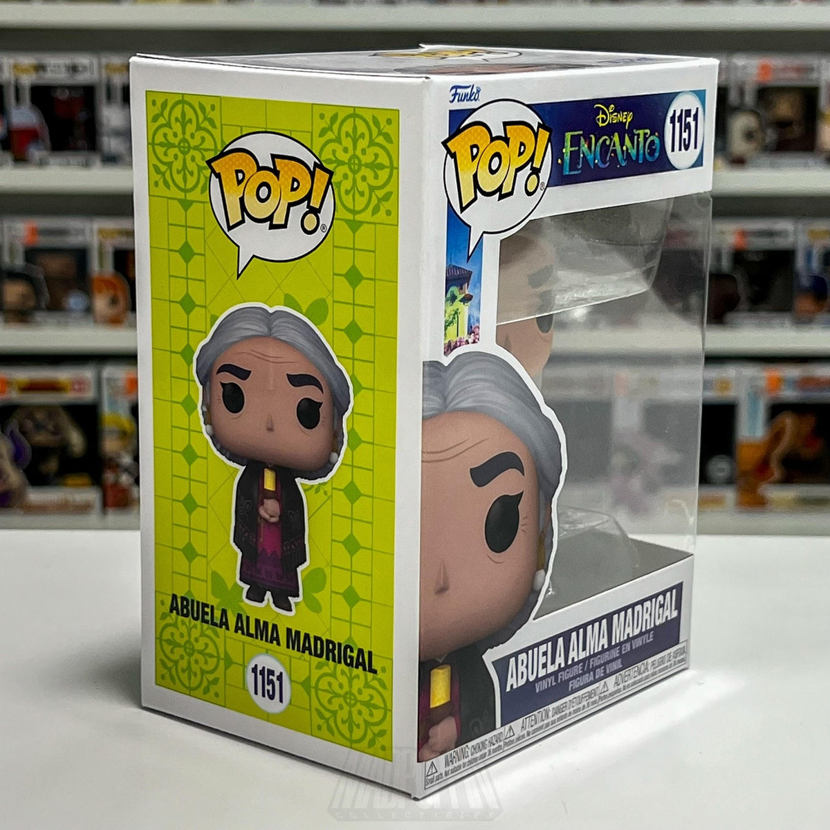 Funko Pop Disney Encanto Abuela Alma Madrigal 1151 Grandma Magic Vinyl Figure