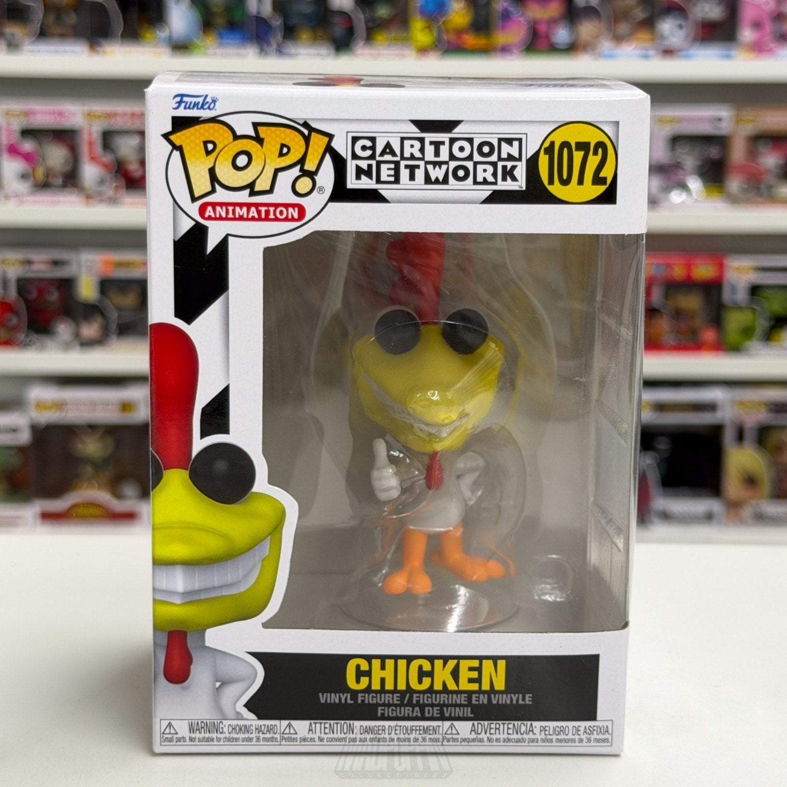 Funko Pop Animation Cartoon Network Chicken 1072 Comedy Sitcom Toy Vinyl Figure