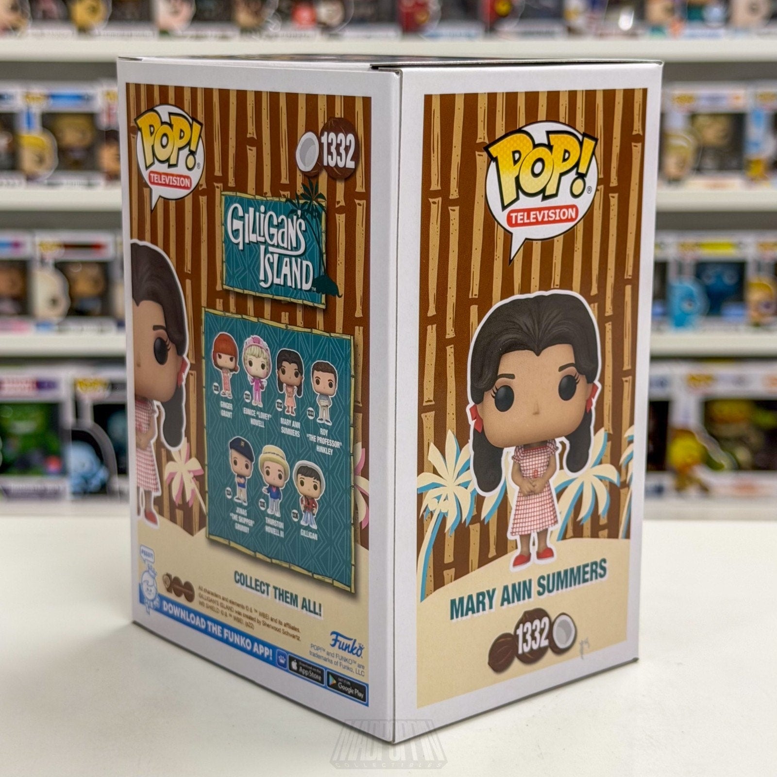 Funko Pop TV Gilligan's Island Mary Ann Summers 1332 Castaways Toy Vinyl Figure