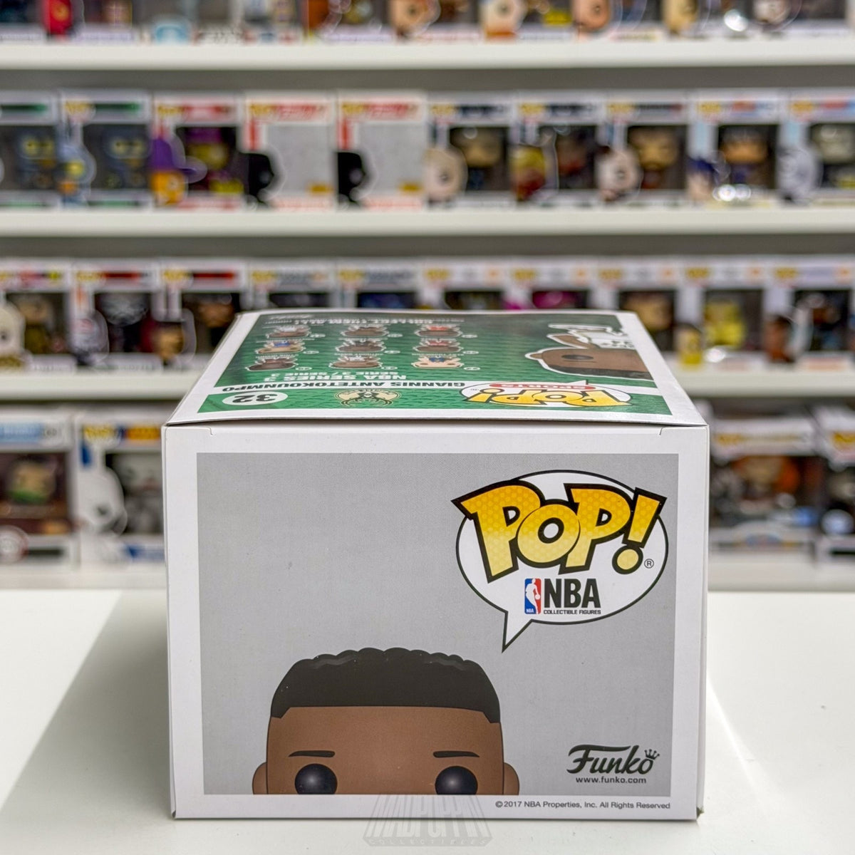 Funko Pop NBA Basketball Milwaukee Bucks Giannis Antetokounmpo 32 Vinyl Figure