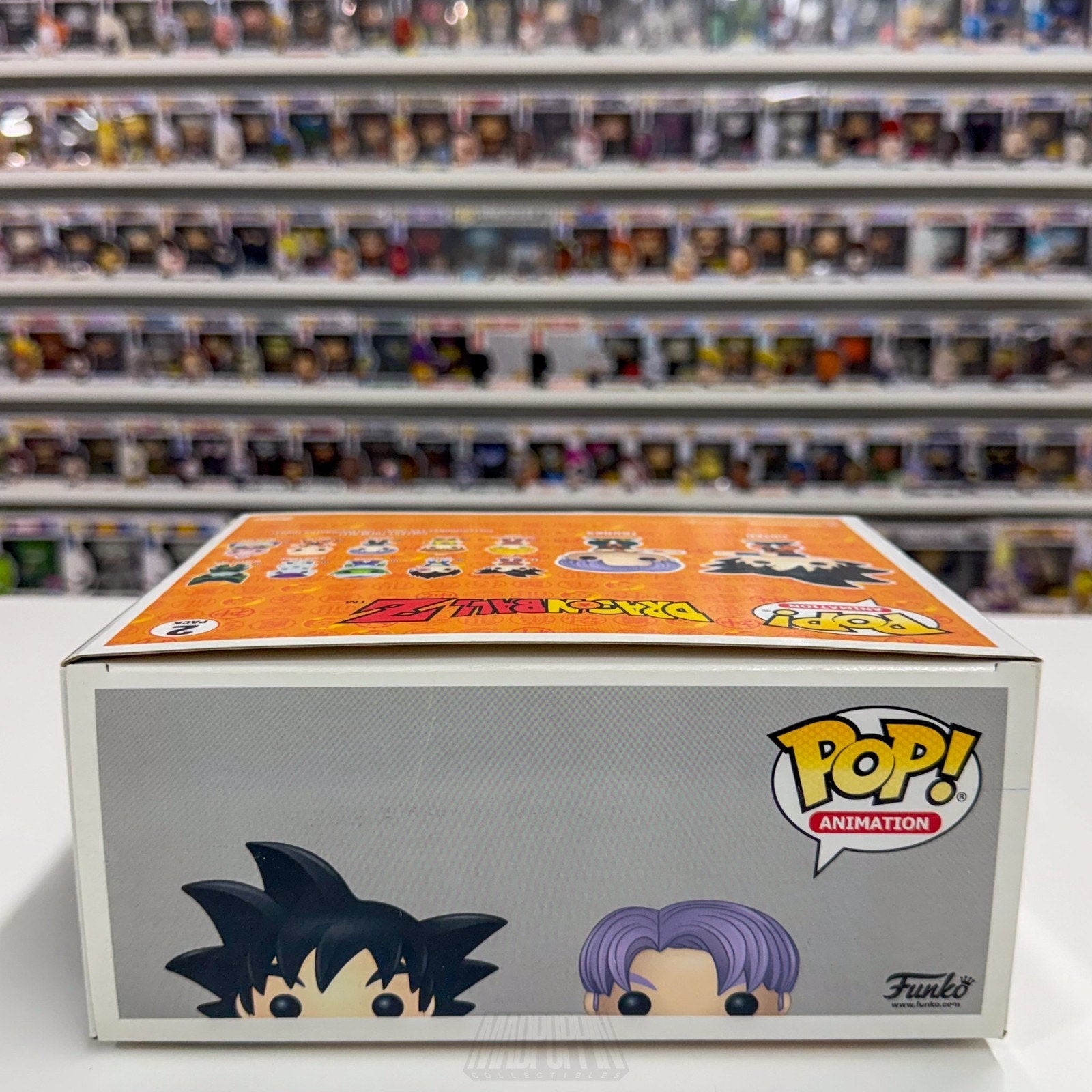 Funko Pop Anime Dragon Ball Z Goten Trunks BoxLunch 2 Pack Manga Vinyl Figure