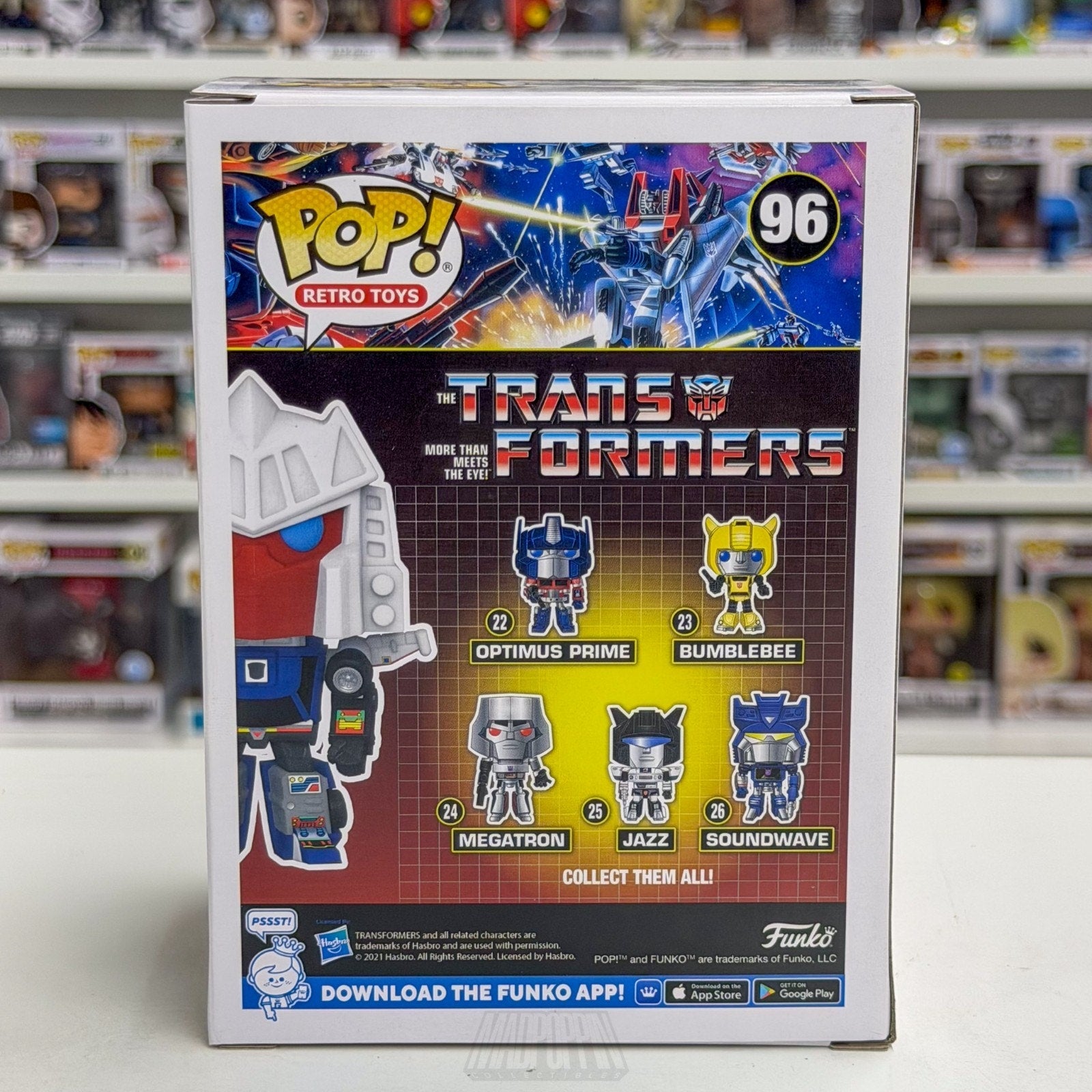 Funko Pop Transformers Tracks Toy Tokyo Funko Festival of Fun 96 Vinyl Figure