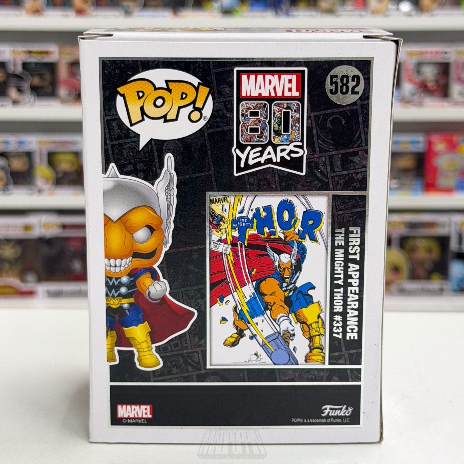 Funko Pop Marvel 80 Years Beta Ray Bill 582 Korbinite Alien Thor Vinyl Figure