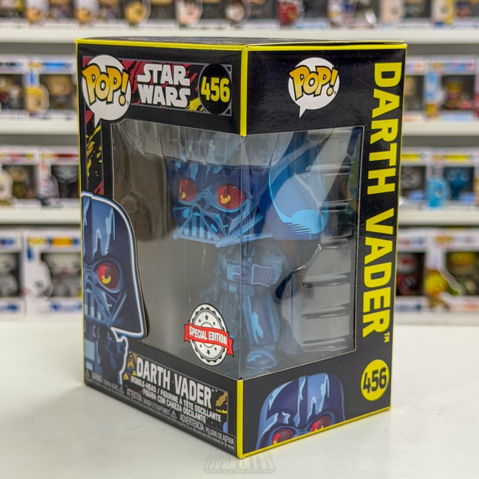 Funko Pop Star Wars Retro Darth Vader Special Edition 456 Sith Jedi Vinyl Figure