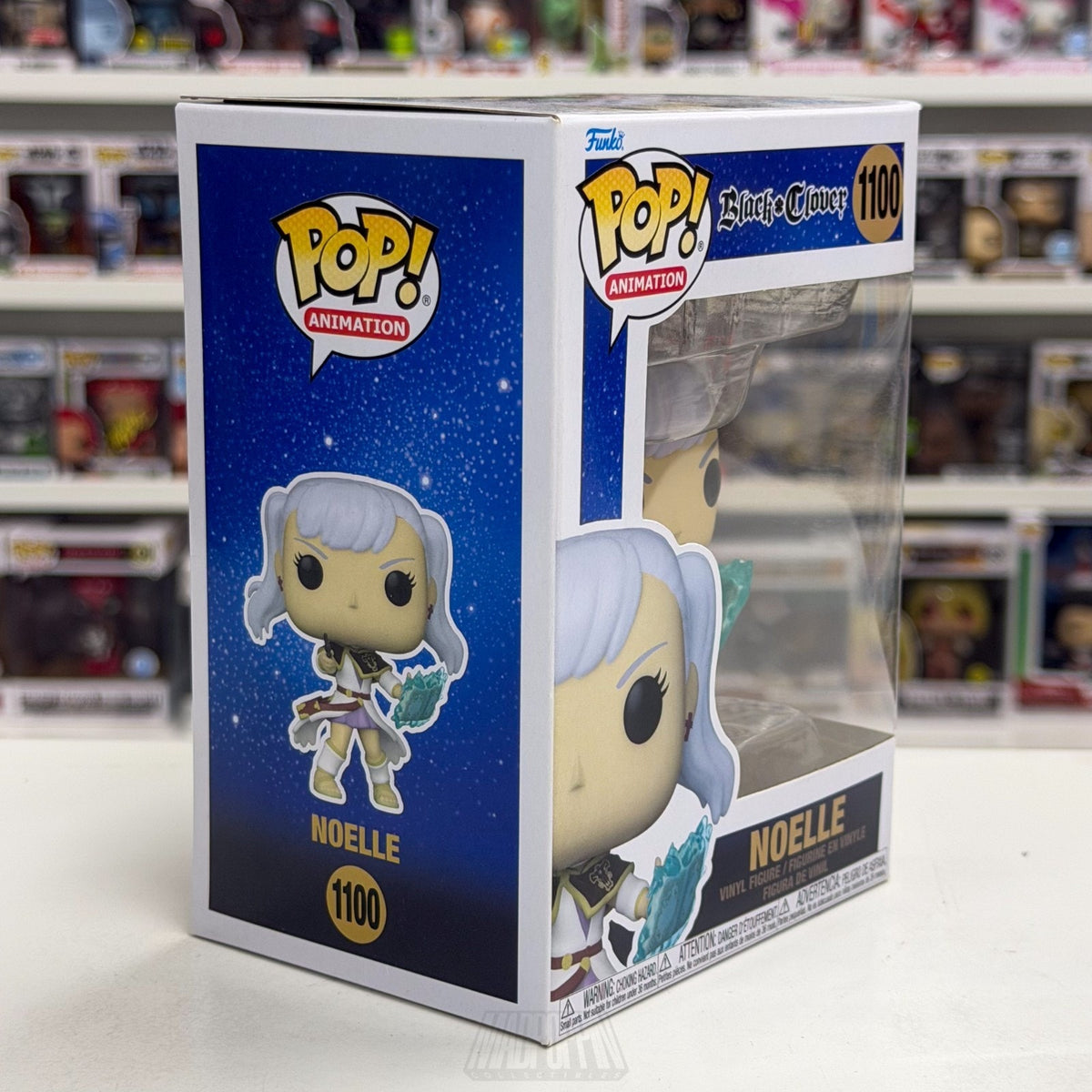 Funko Pop Anime Black Clover Noelle Silva 1100 Japanese Manga Toy Vinyl Figure