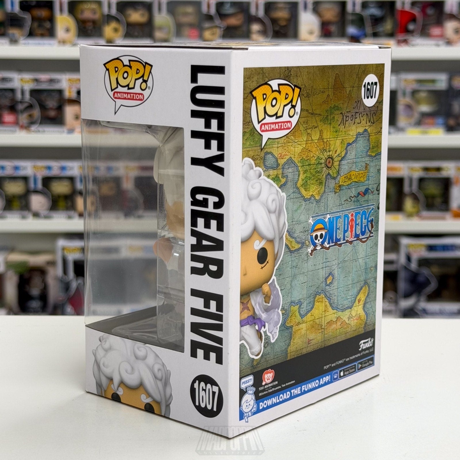 Funko Pop Anime One Piece Luffy Gear Five 1607 Japanese Manga Toy Vinyl Figure
