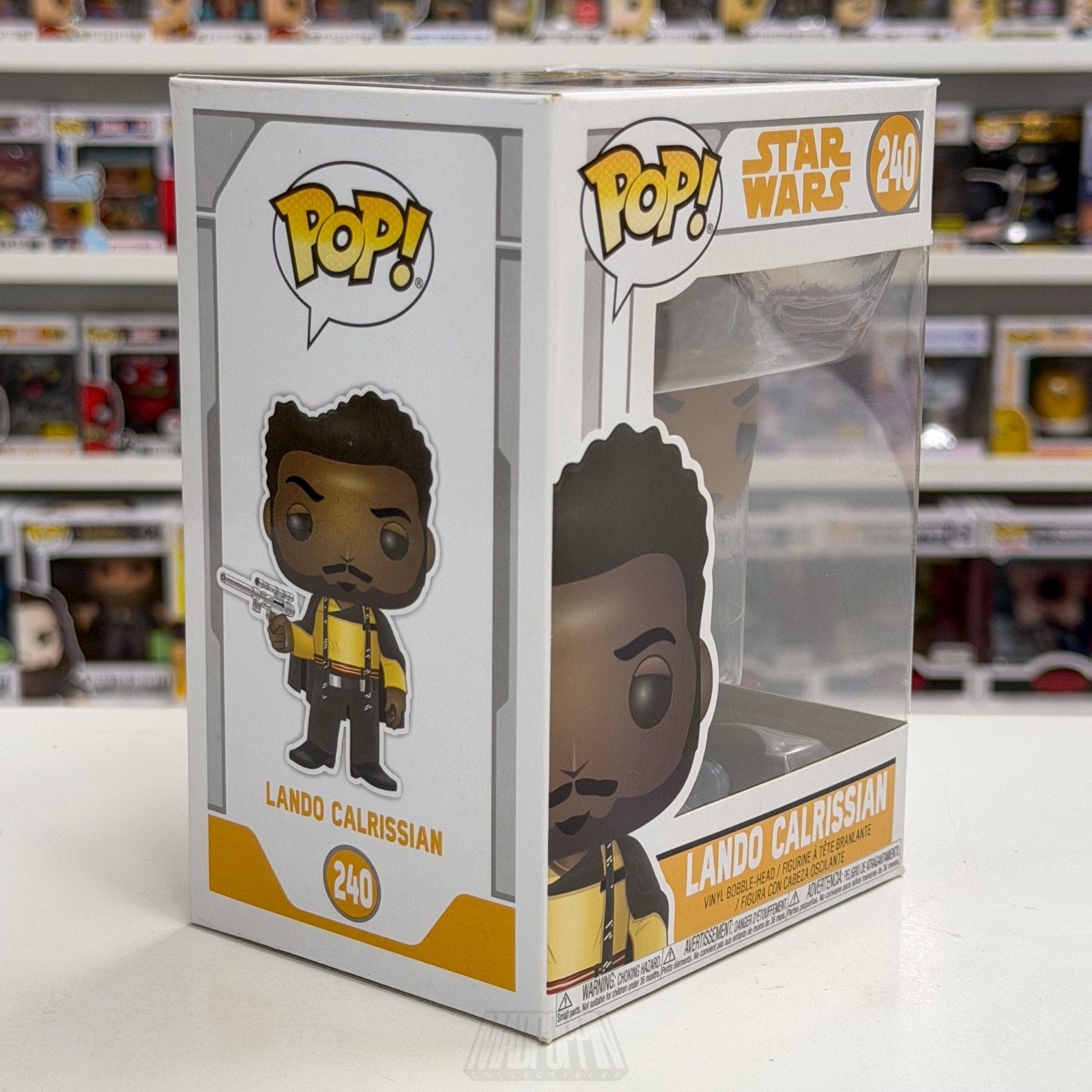 Funko Pop Star Wars Solo Story Young Lando Calrissian 240 Smuggler Vinyl Figure