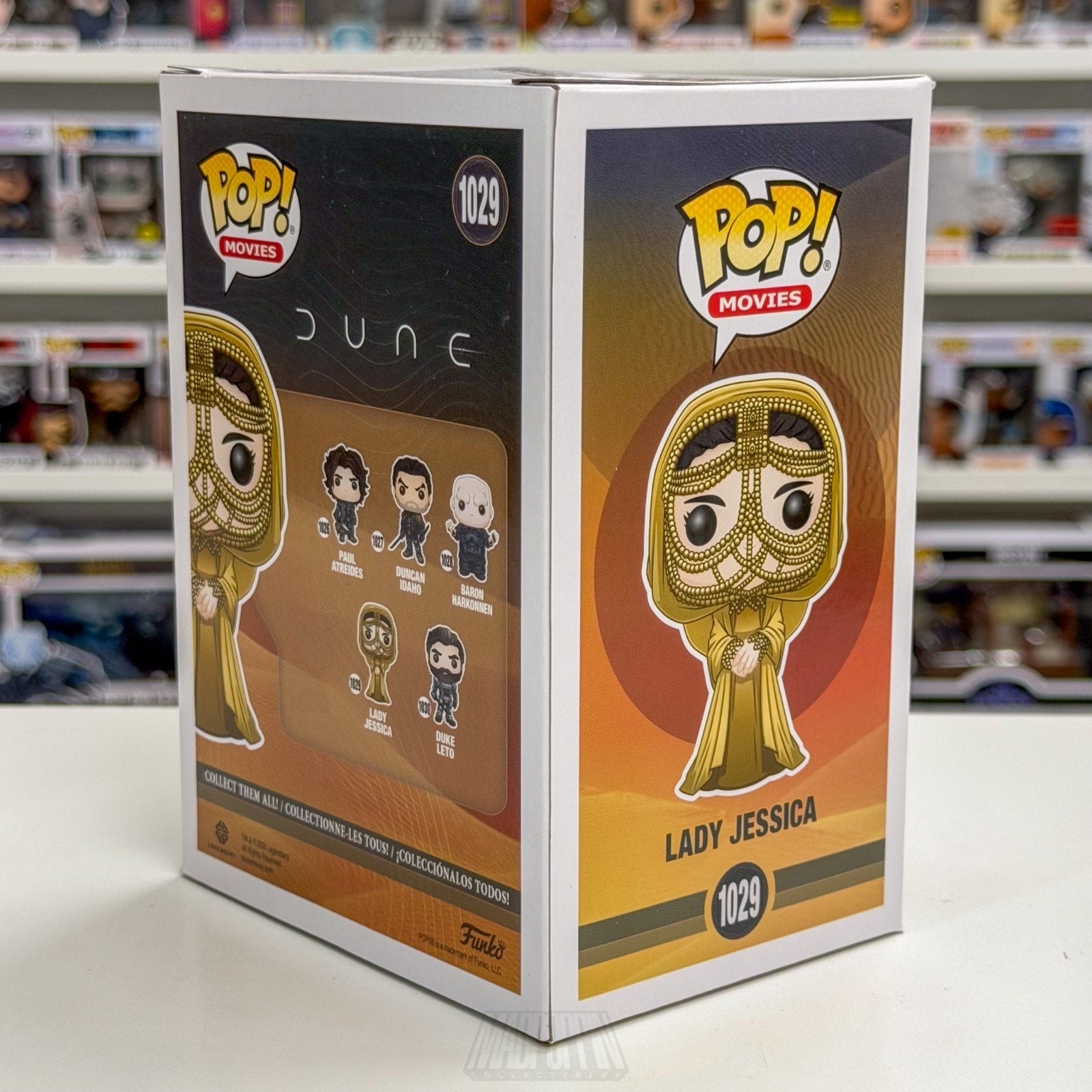 Funko Pop Movies Dune Lady Jessica Atreides 1029 Space Opera Toy Vinyl Figure
