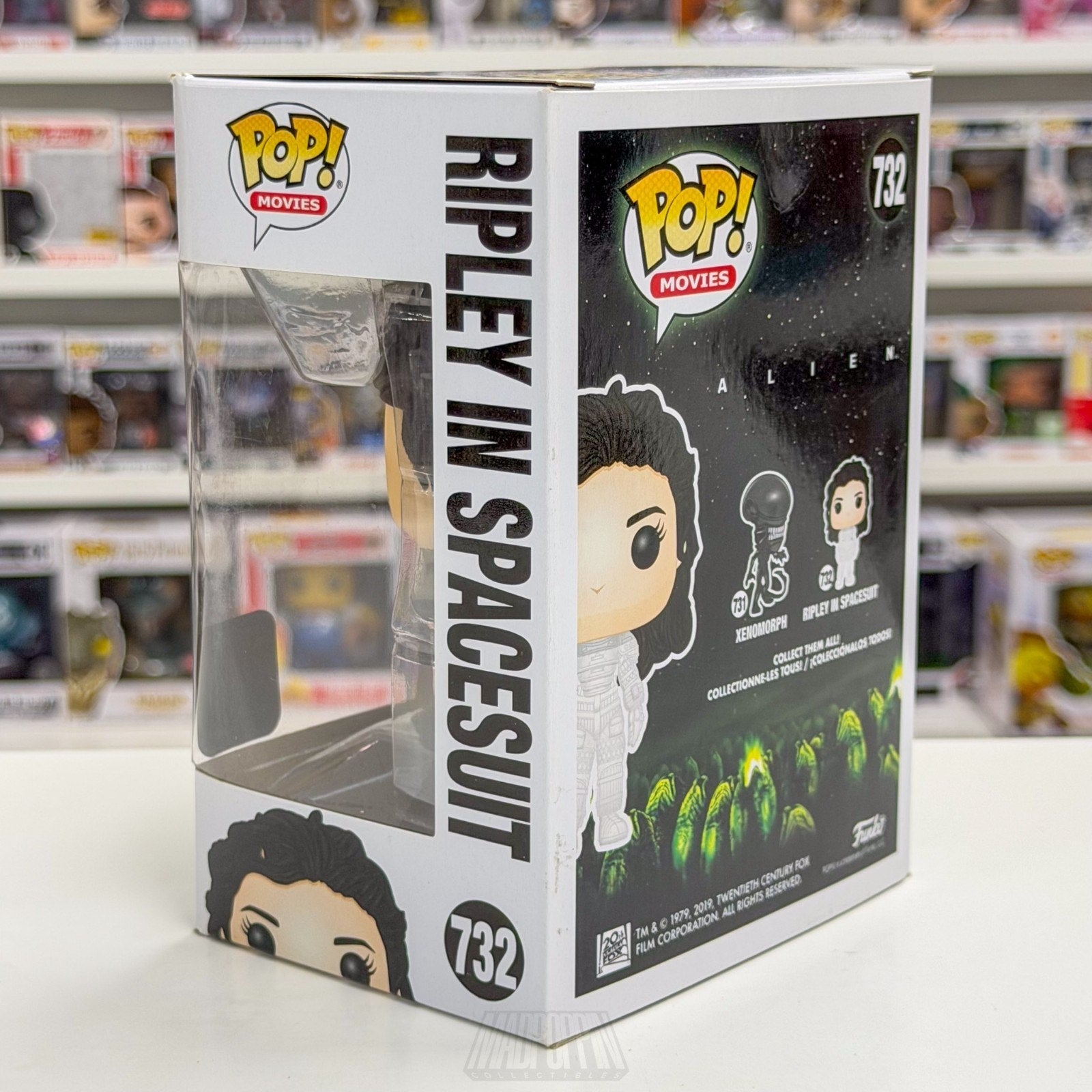 Funko Pop Movies Alien Ellen Ripley In Spacesuit 732 Sci-Fi Horror Vinyl Figure