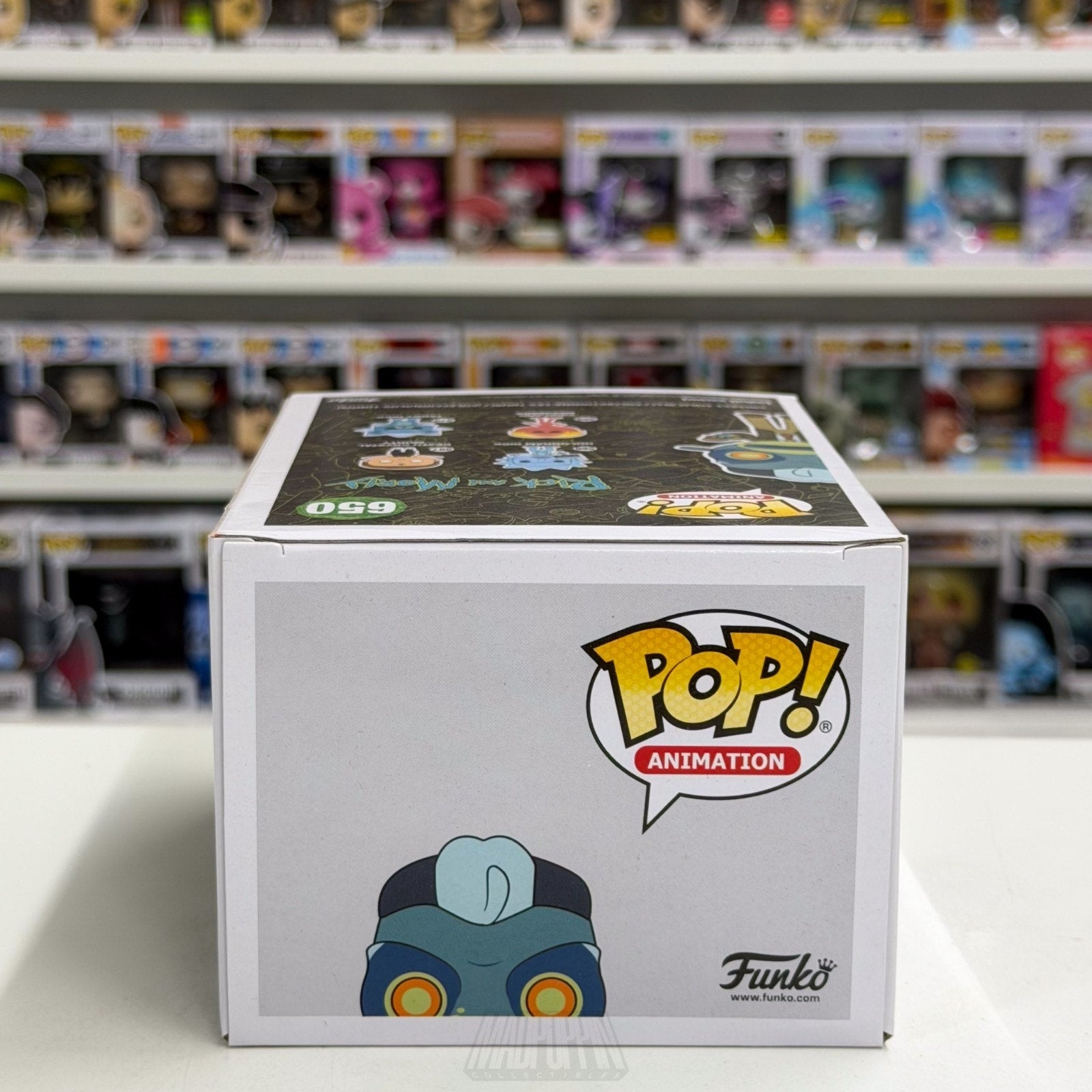 Funko Pop Animation Rick & Morty Tony GameStop 650 Cartoon Network Vinyl Figure