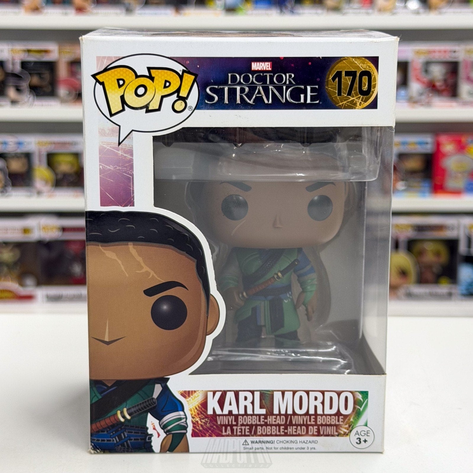 Funko Pop Marvel Doctor Strange Karl Mordo 170 Masters Mystic Arts Vinyl Figure