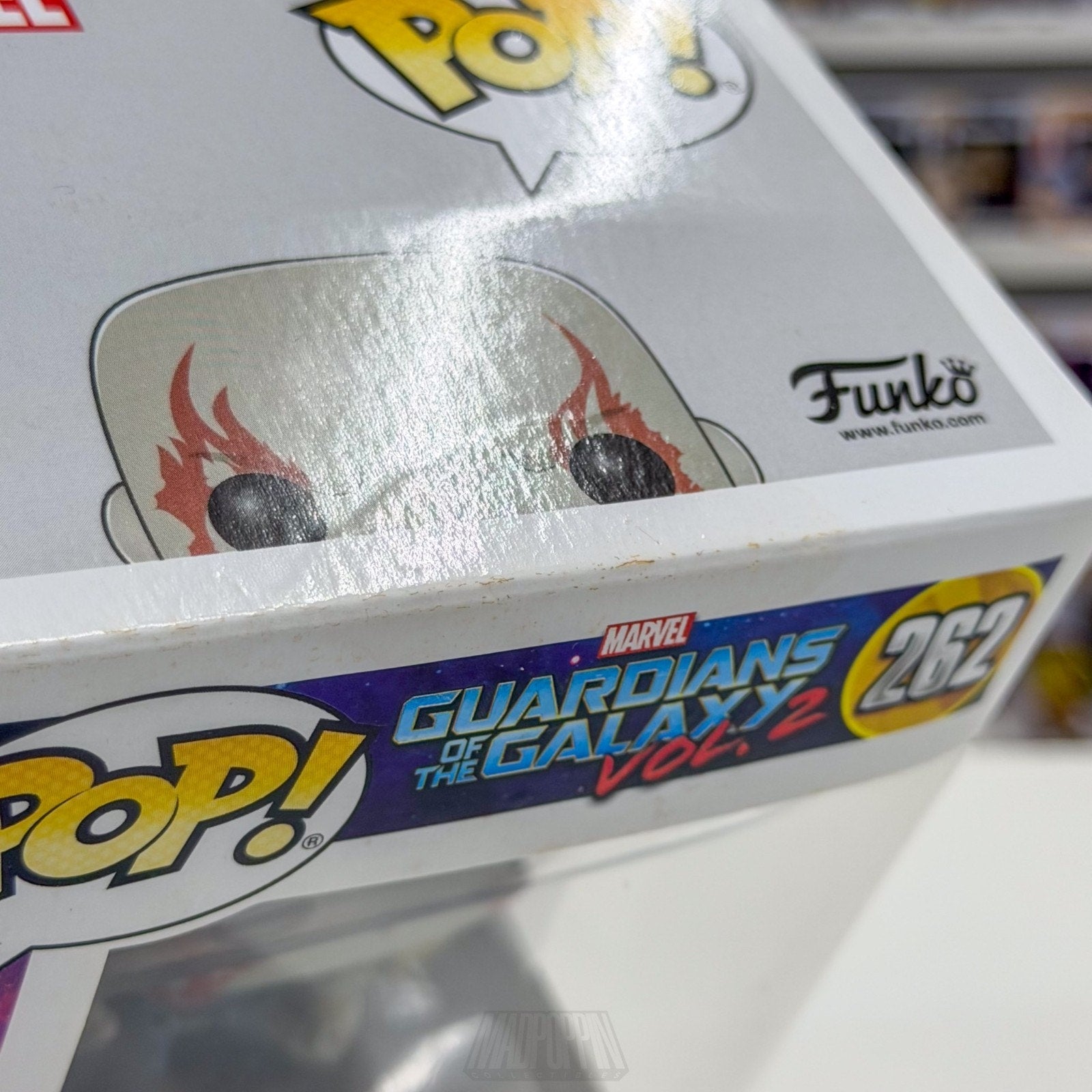 Funko Pop Marvel Guardians of the Galaxy Drax with Groot FYE 262 Vinyl Figure