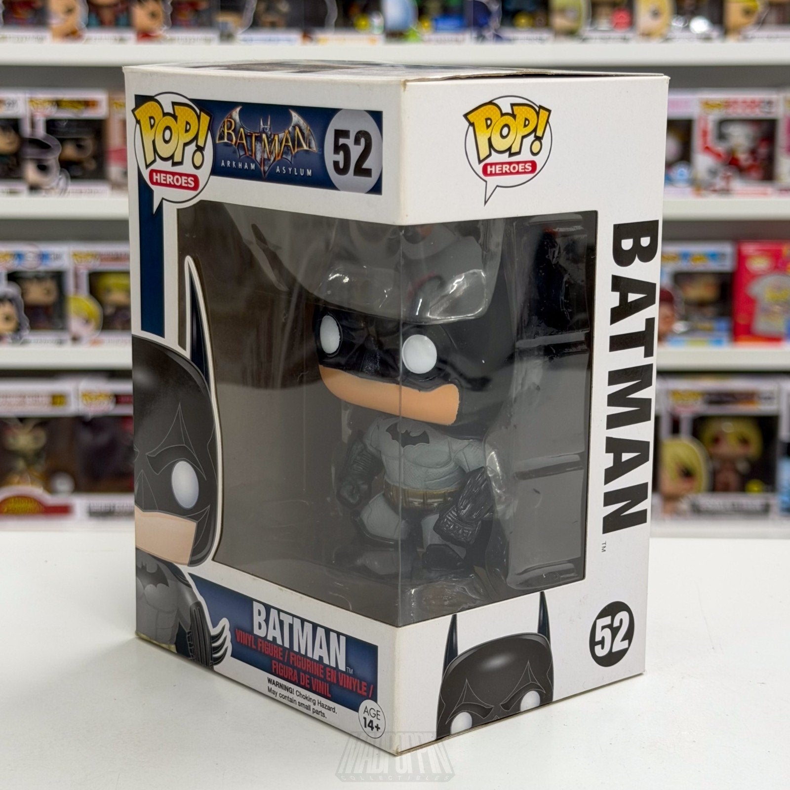 Funko Pop DC Heroes Batman Arkham Asylum 52 Gotham City Video Game Vinyl Figure