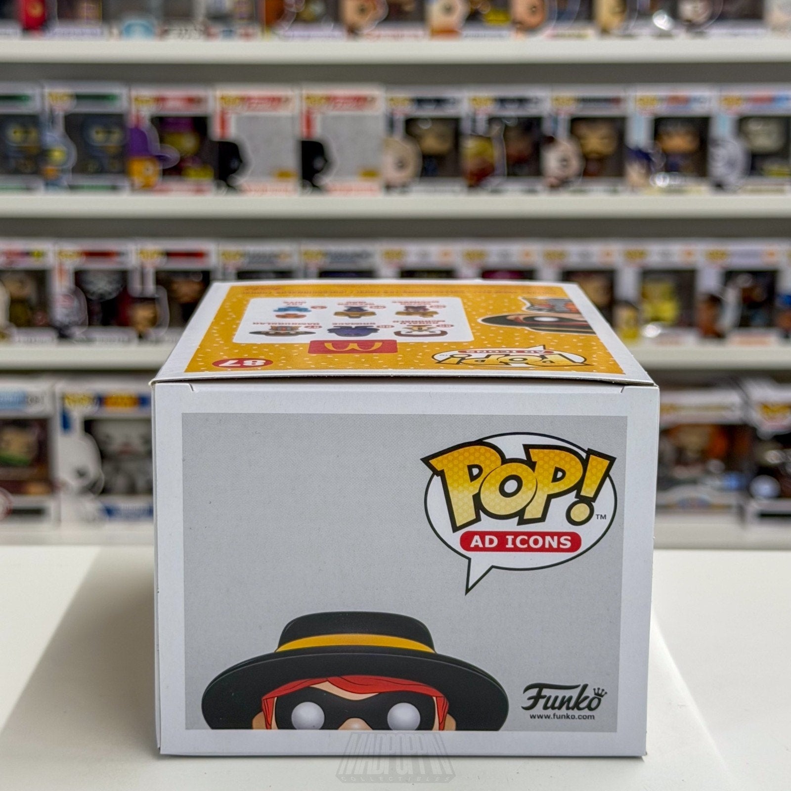 Funko Pop Ad Icons McDonalds Hamburglar 87 Fast Food Restaurant Toy Vinyl Figure